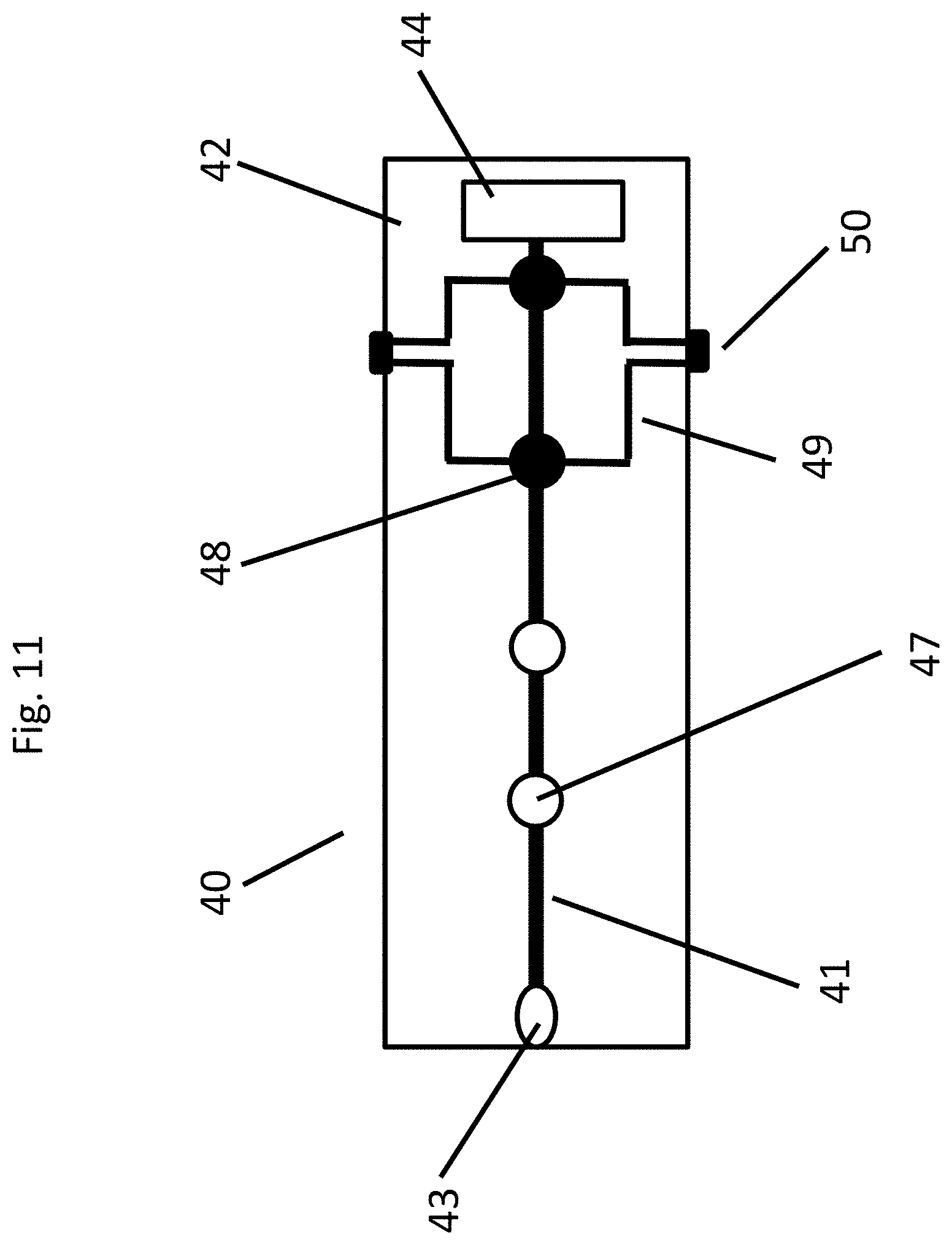 Patent US11779919 Figure 9 – Microfluidic detection system and a microfluidic cartridge