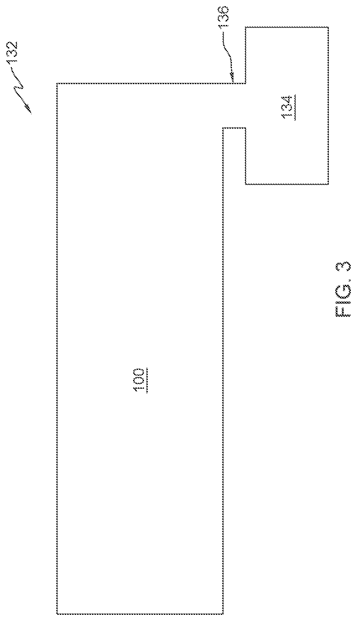Patent US11779926 Figure 3 – Digital fluidic cartridge with inlet gap height larger than outlet gap height