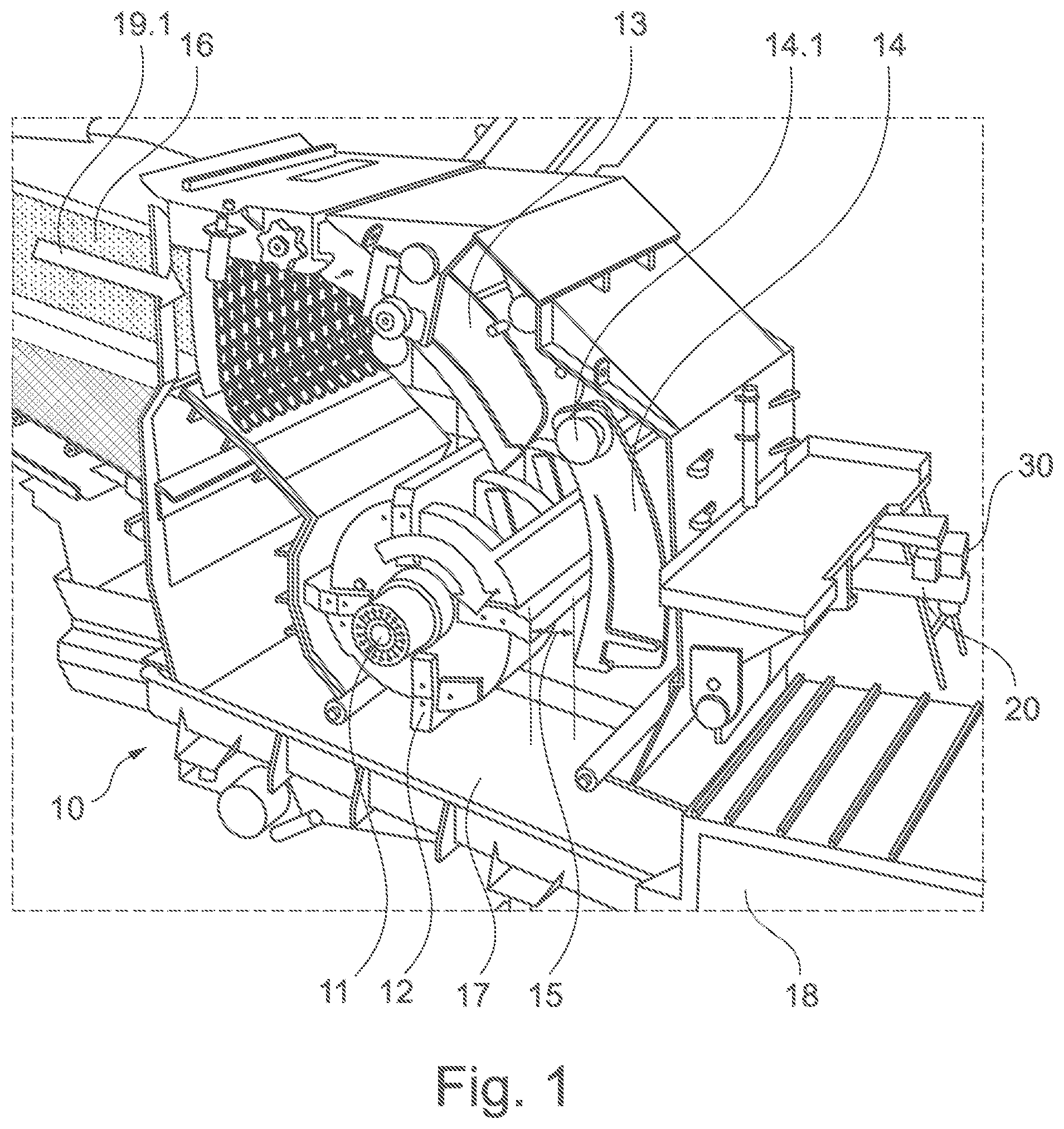 Patent US11779932 Figure 1 – Crusher