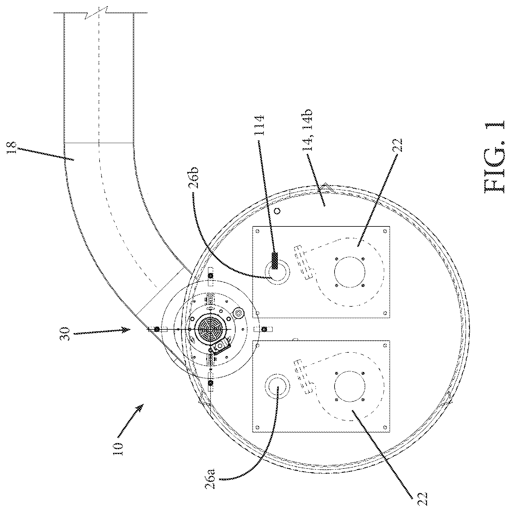 Patent US11779933 Figure 1 – Chip separator for separating clusters of chips