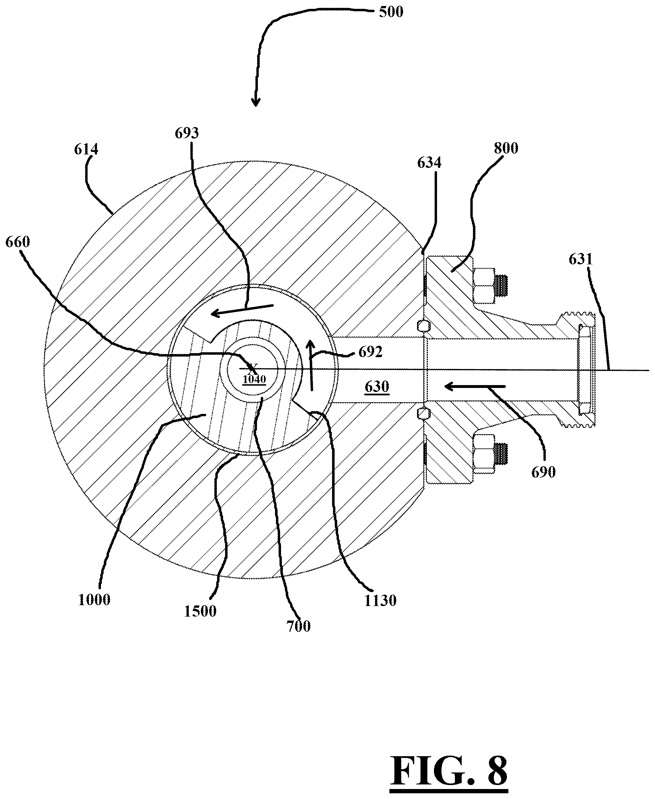 Patent US11779937 Figure 8 – Method and apparatus for hydrocyclone