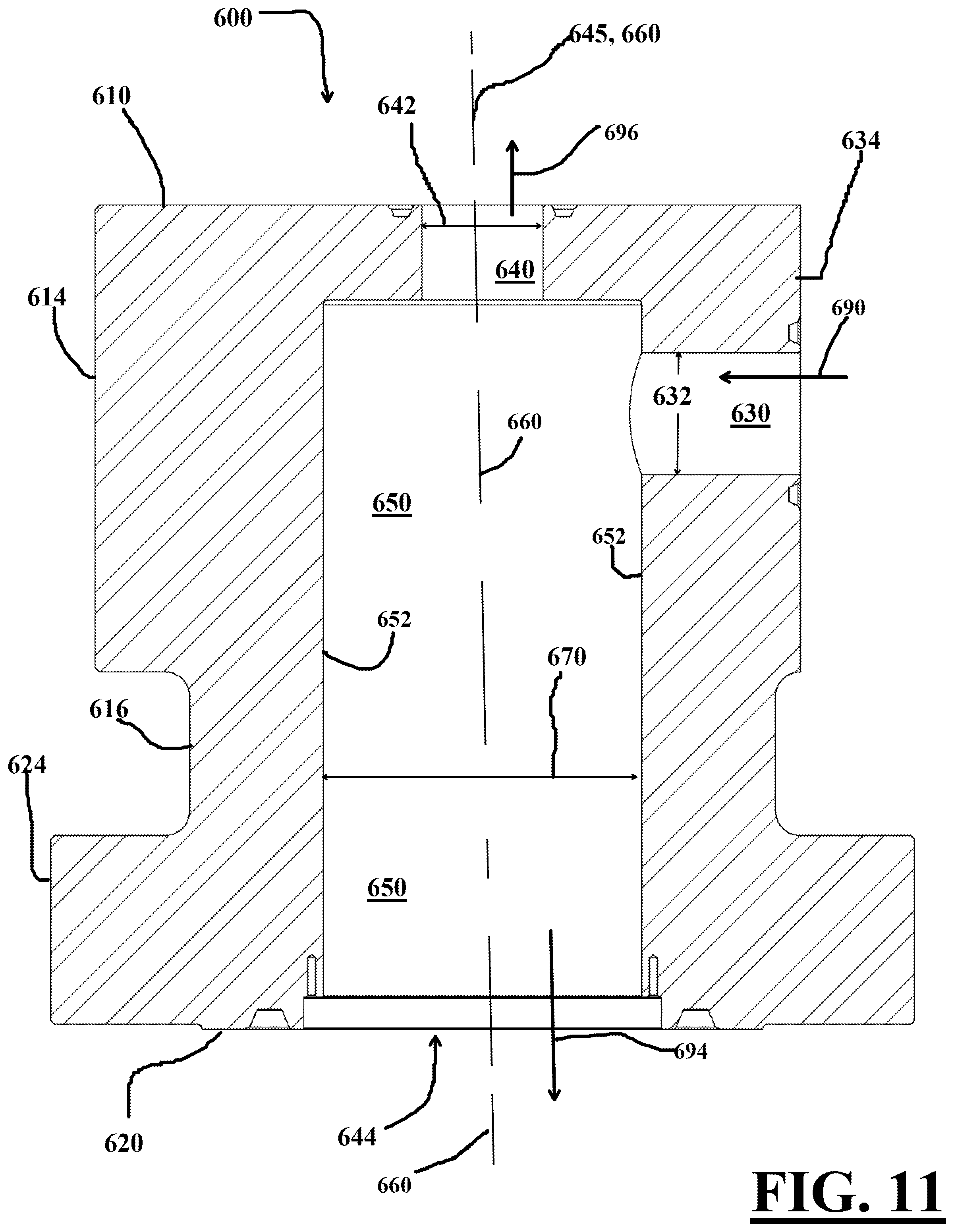 Patent US11779937 Figure 11 – Method and apparatus for hydrocyclone