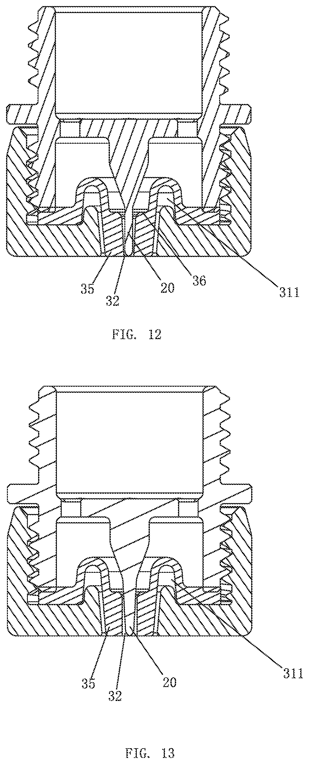 Patent US11779939 Figure 10 – Self-cleaning device and a water outlet device