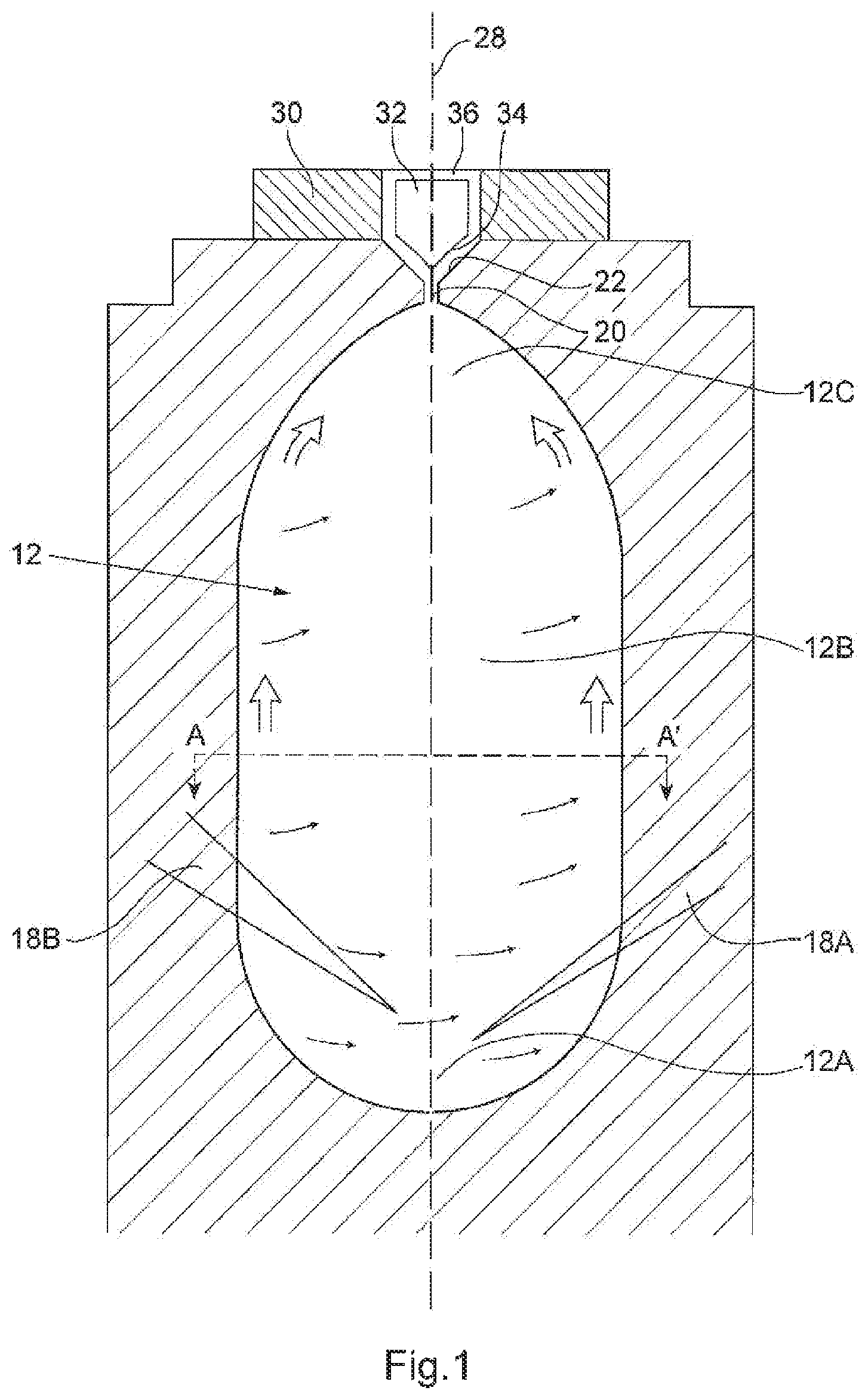 Patent US11779944 Figure 1 – Apparatus and method for generating an aerosol