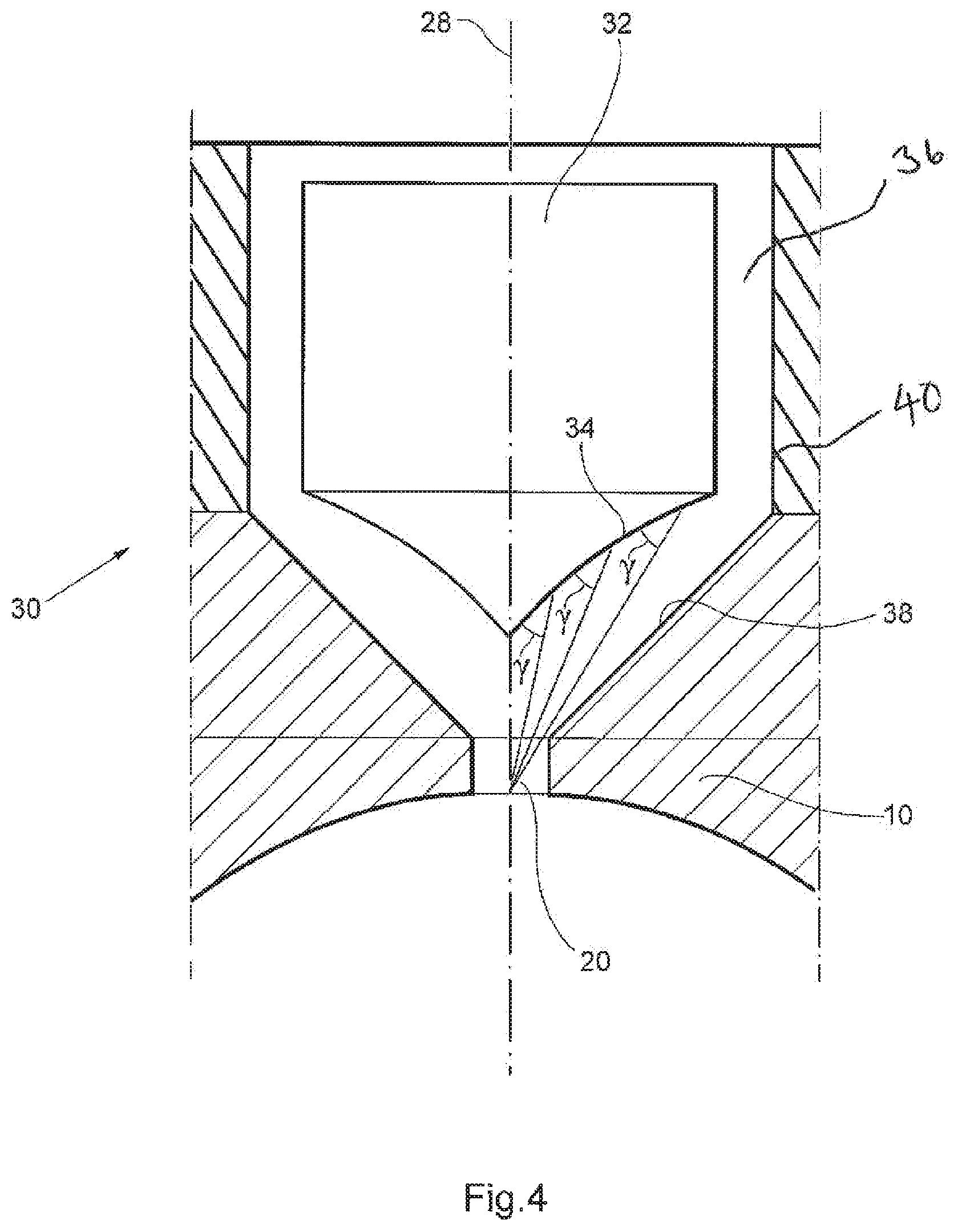 Patent US11779944 Figure 4 – Apparatus and method for generating an aerosol
