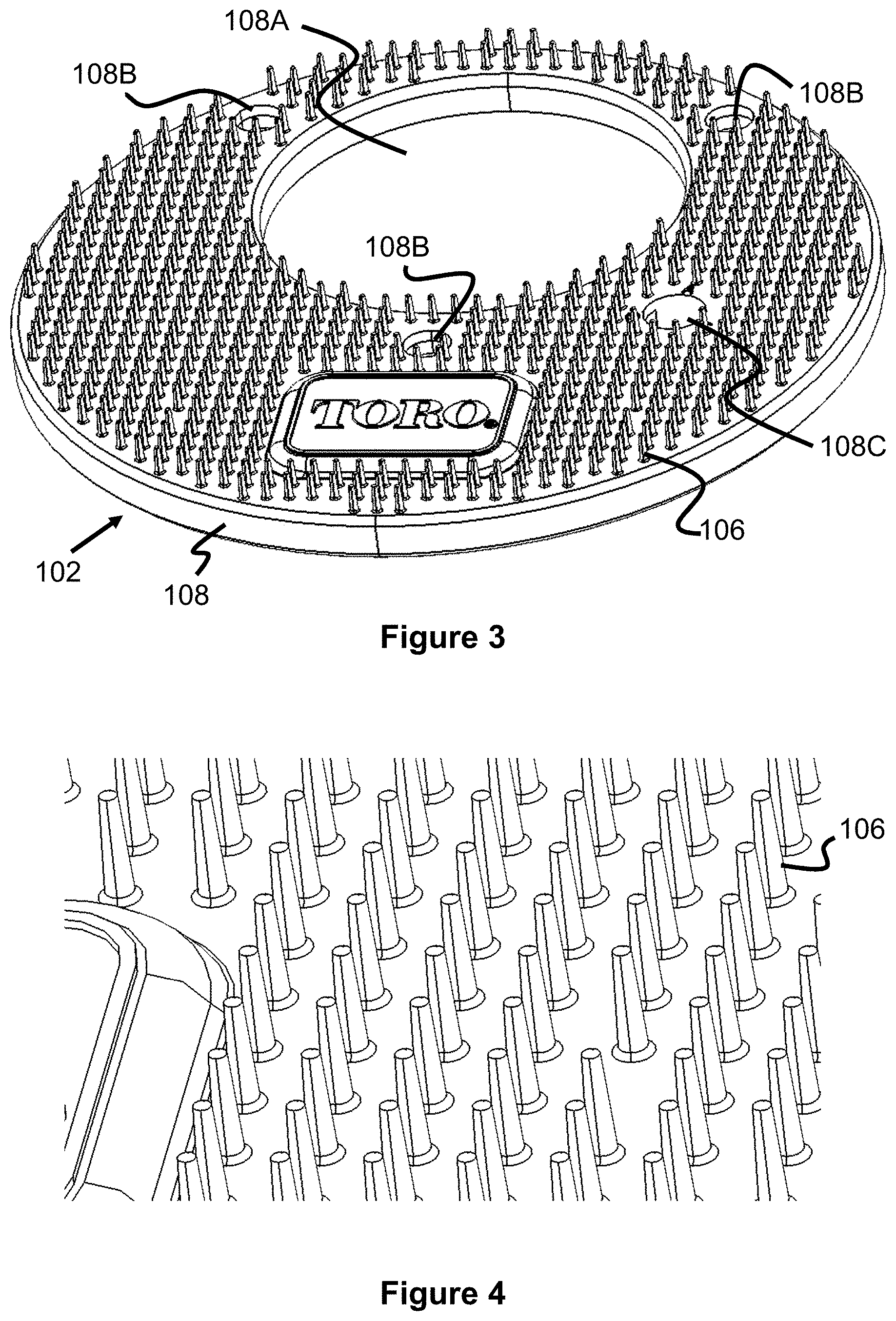 Patent US11779948 Figure 3 – Bounce reducing cover for a sprinkler