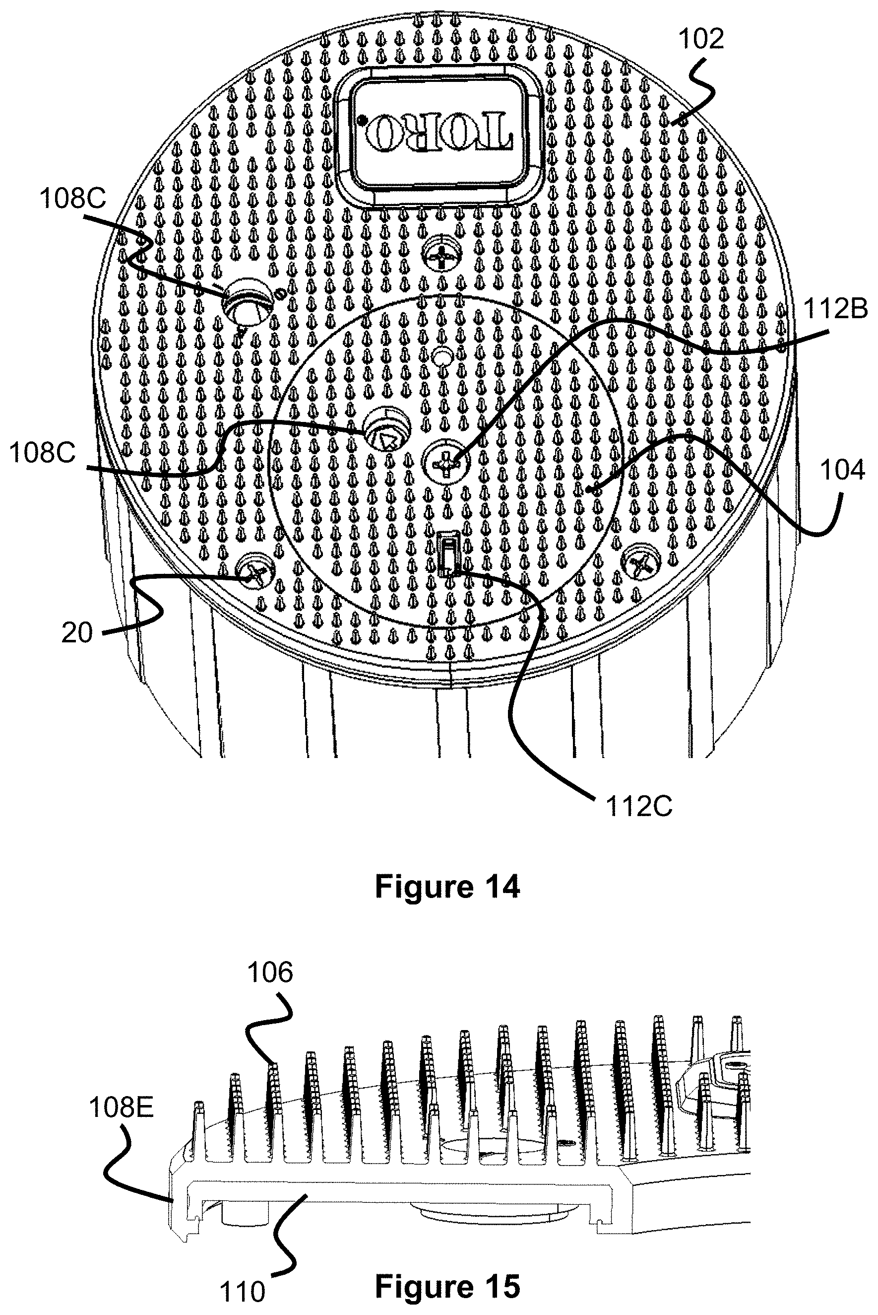 Patent US11779948 Figure 10 – Bounce reducing cover for a sprinkler
