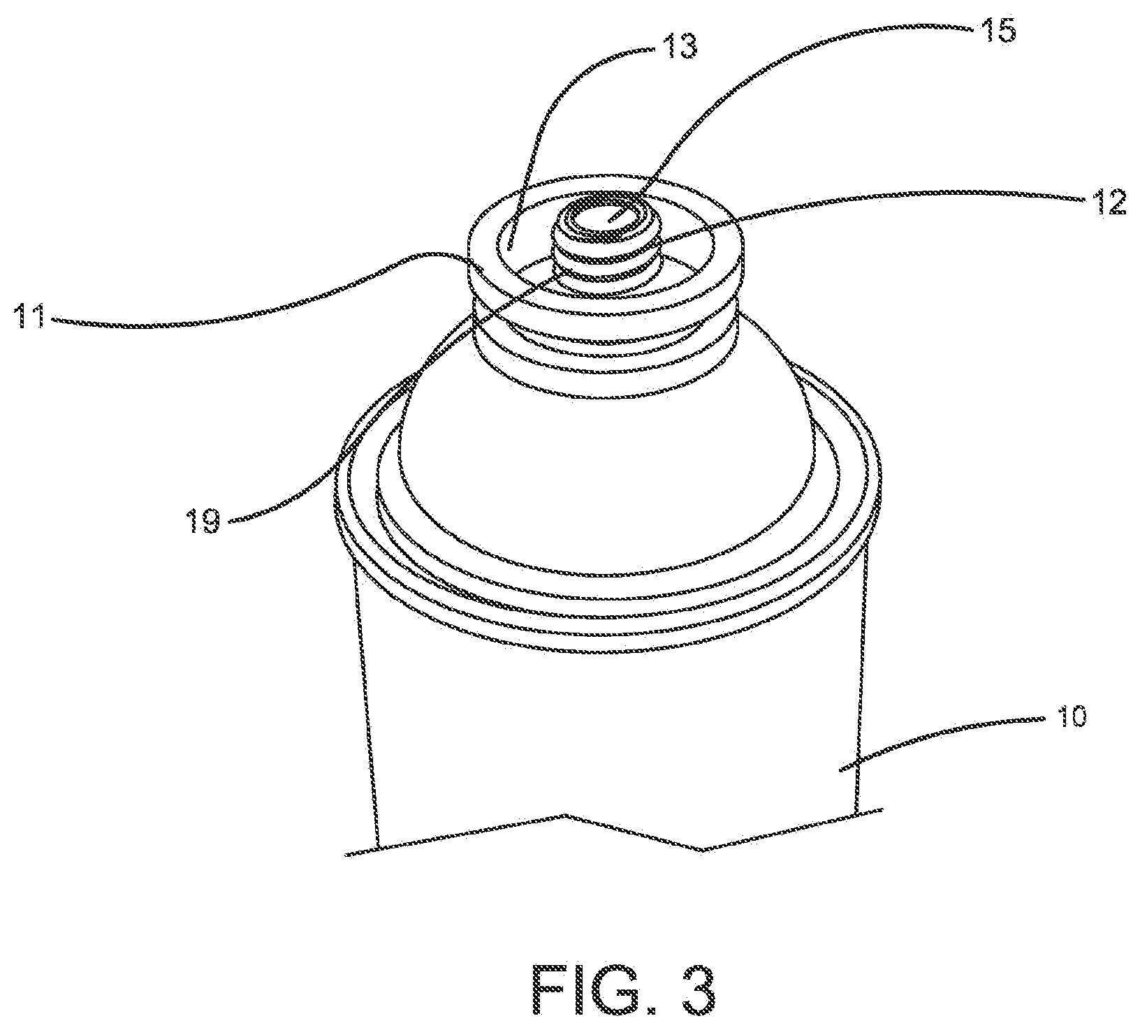 Patent US11779950 Figure 3 – Paint dispensing method and apparatus involving a vibrating membrane