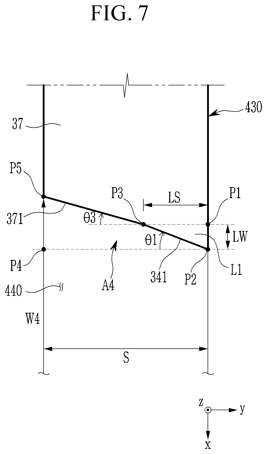 Patent US11779953 Figure 7 – Slot die for manufacturing rechargeable battery electrode
