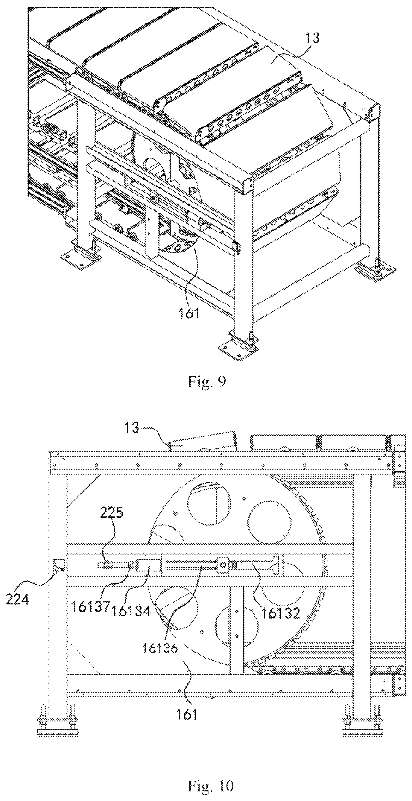 Patent US11779960 Figure 5 – Sorting system