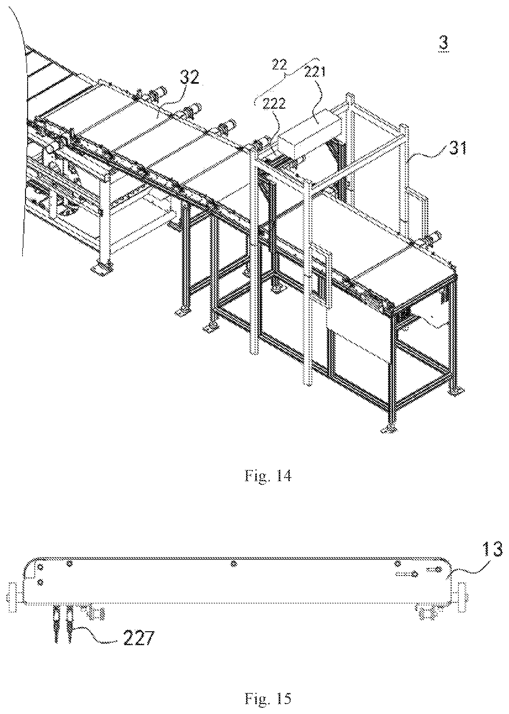 Patent US11779960 Figure 8 – Sorting system