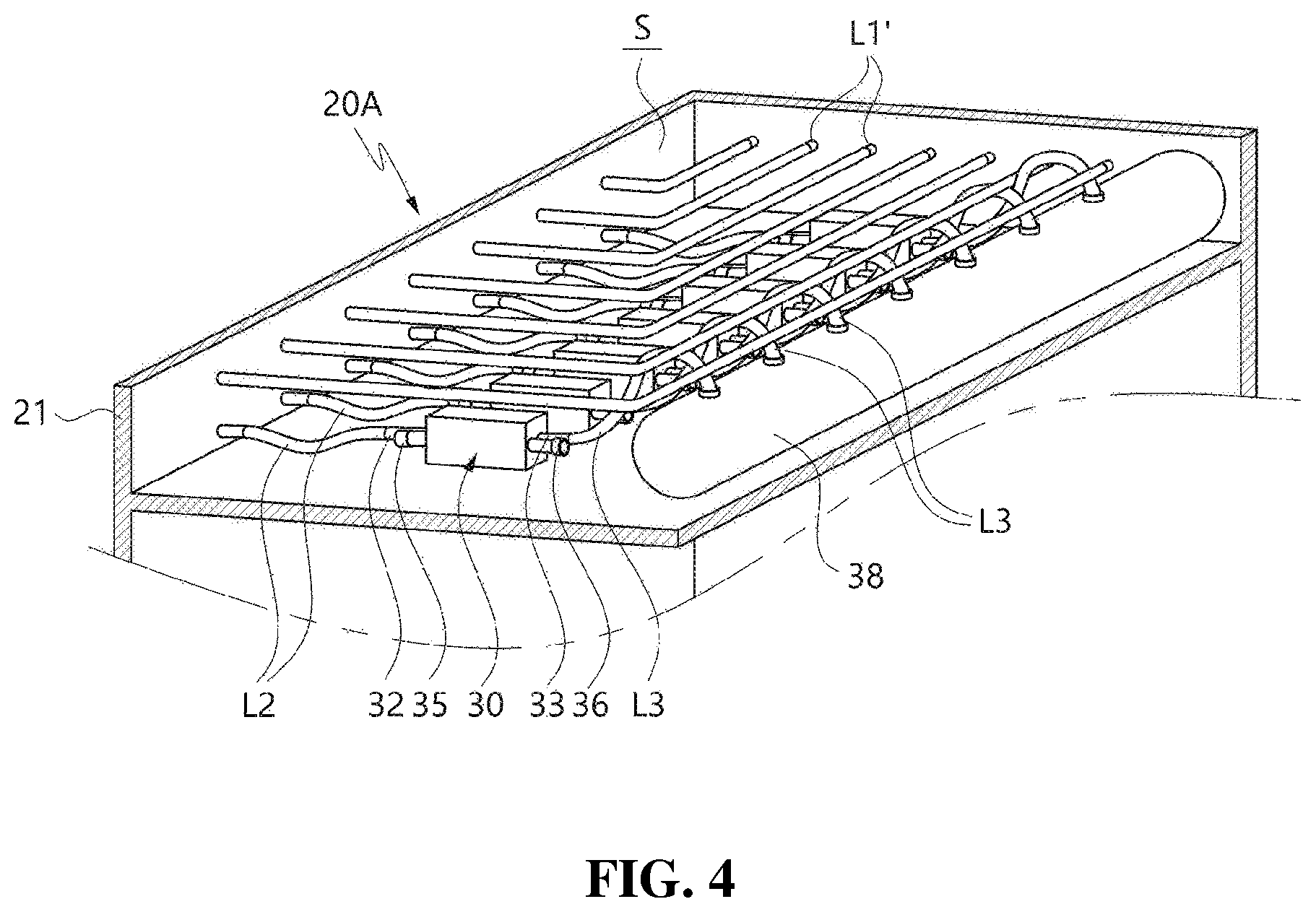 Patent US11779964 Figure 4 – Water pipe cleaning system using high-pressure nitrogen and water pipe cleaning method using same