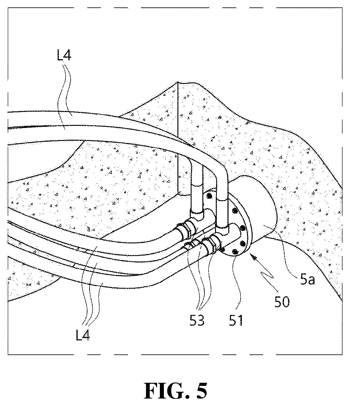 Patent US11779964 Figure 5 – Water pipe cleaning system using high-pressure nitrogen and water pipe cleaning method using same