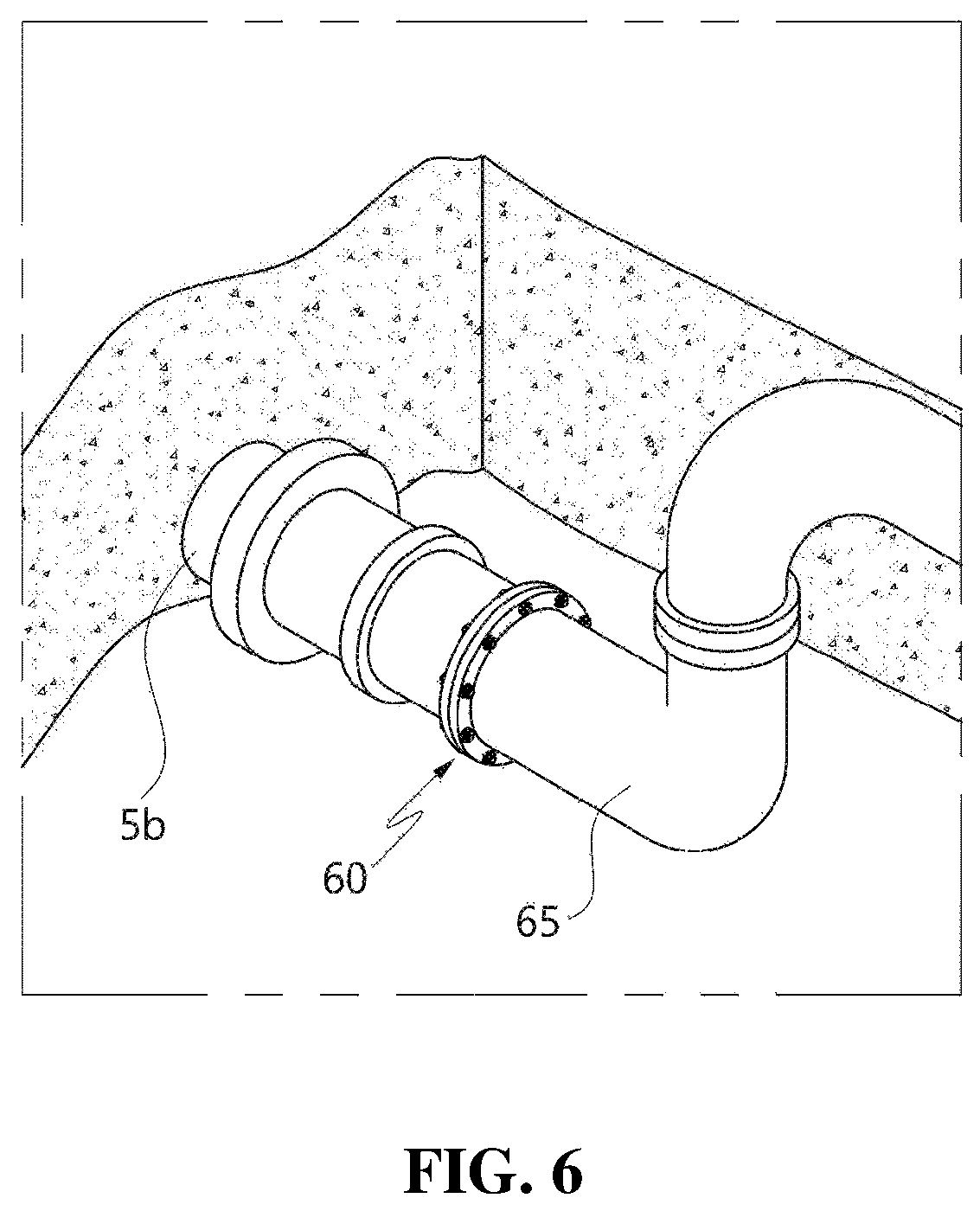 Patent US11779964 Figure 6 – Water pipe cleaning system using high-pressure nitrogen and water pipe cleaning method using same