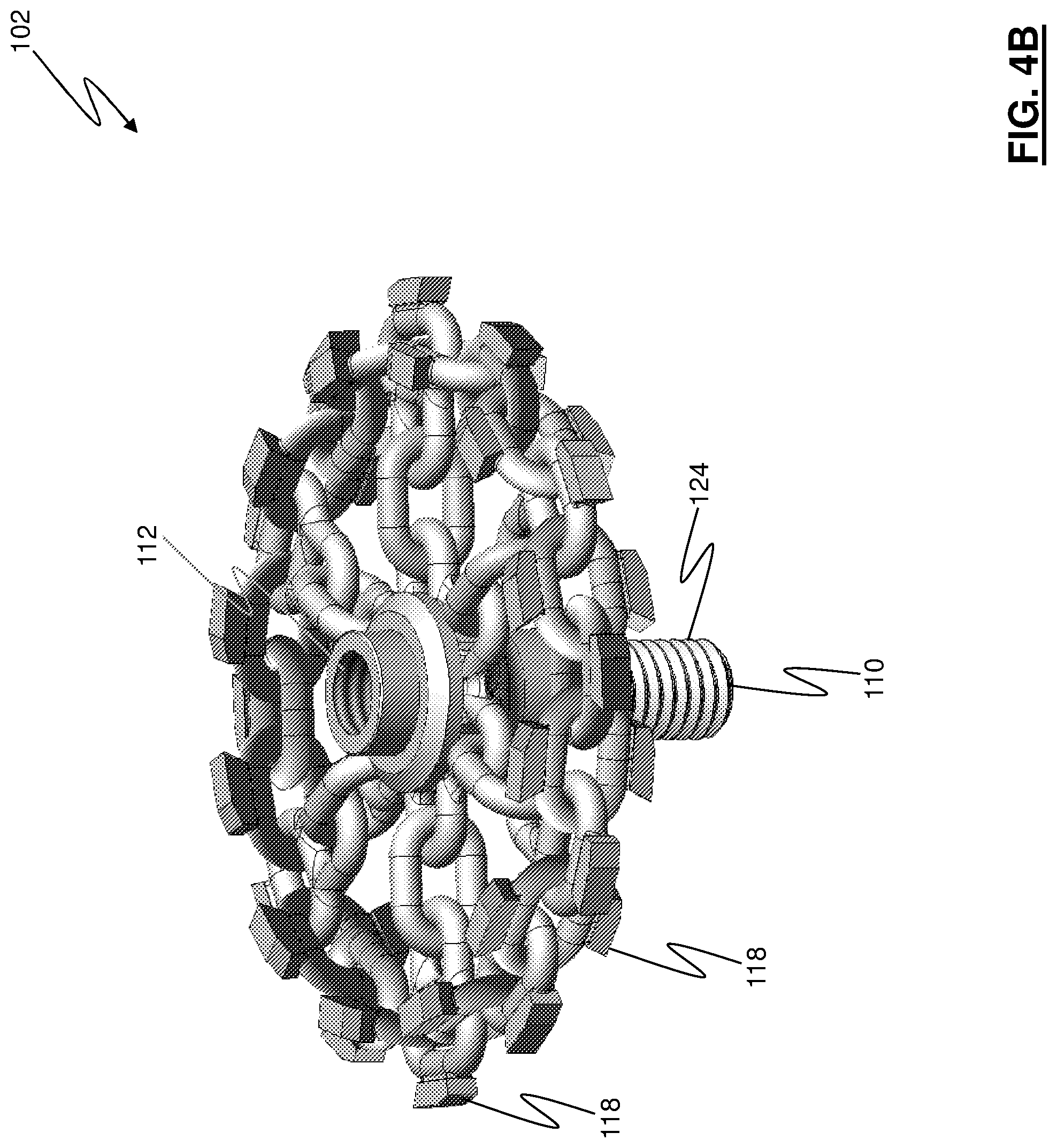 Patent US11779965 Figure 5 – Flexible and extendable conduit descaling article