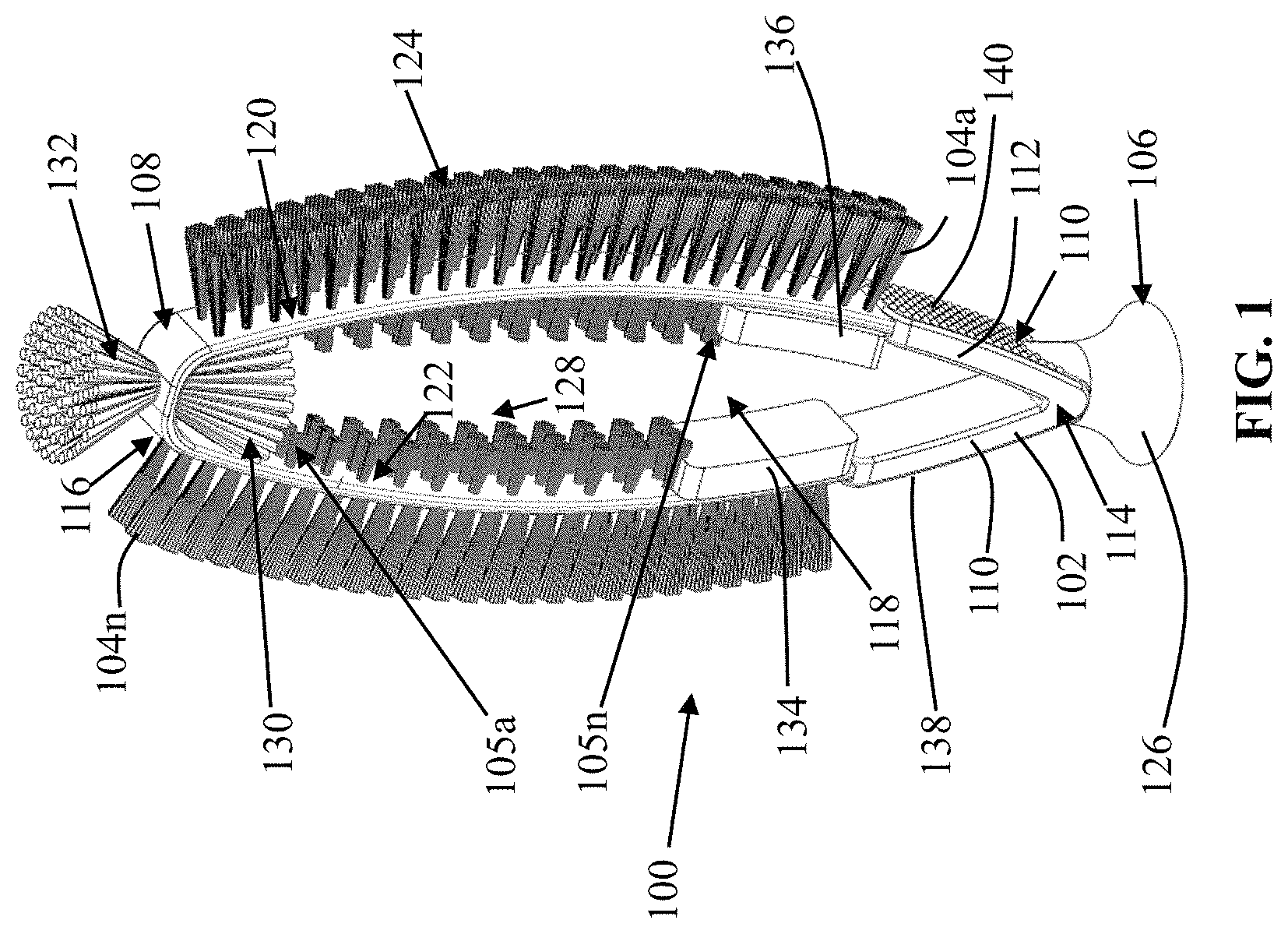 Patent US11779966 Figure 1 – Handheld bottle washer