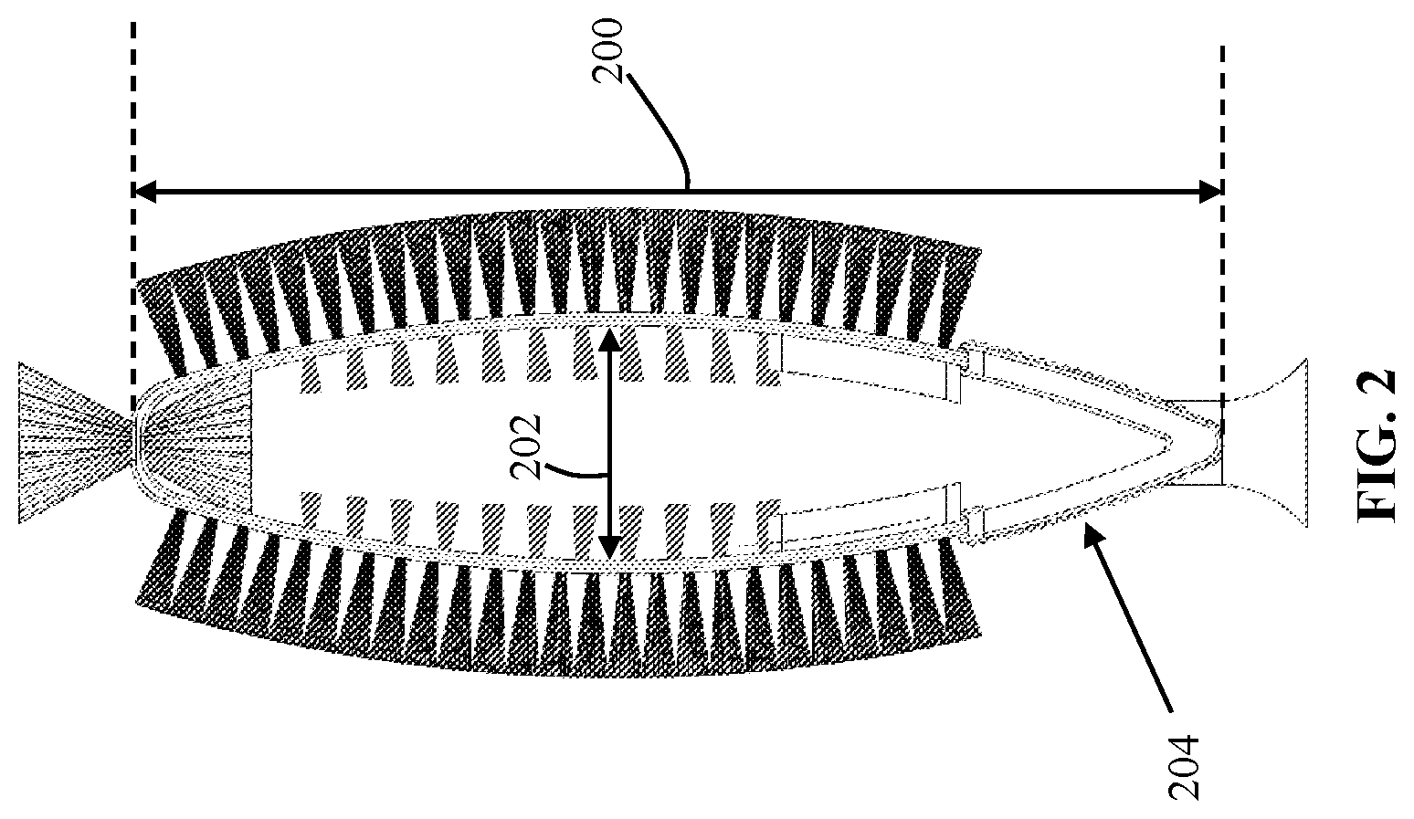 Patent US11779966 Figure 2 – Handheld bottle washer