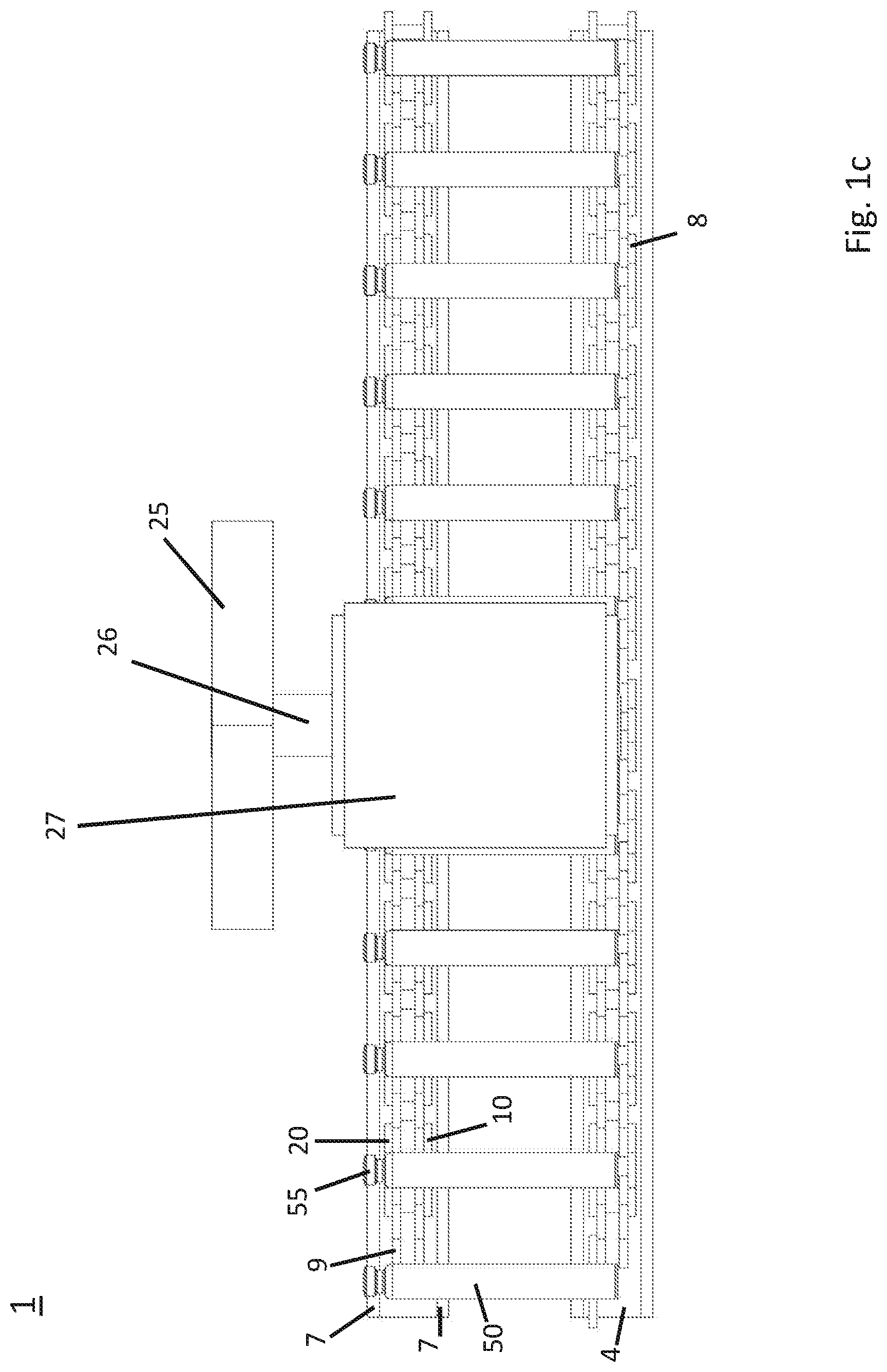 Patent US11779969 Figure 3 – Apparatus and process for processing of glass containers and process for manufacturing glass containers including such a processing