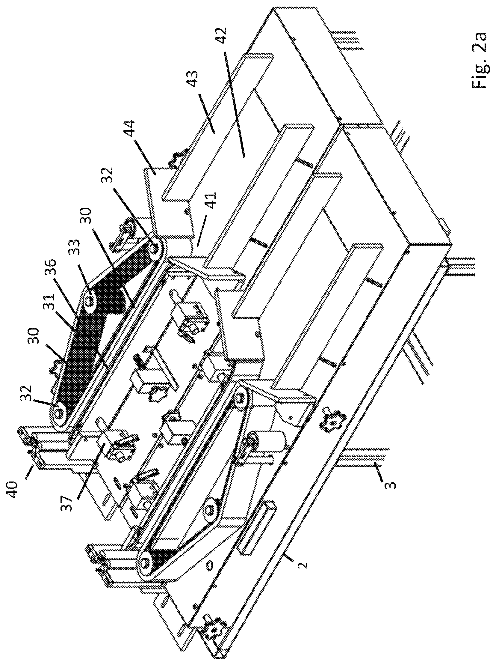 Patent US11779969 Figure 7 – Apparatus and process for processing of glass containers and process for manufacturing glass containers including such a processing