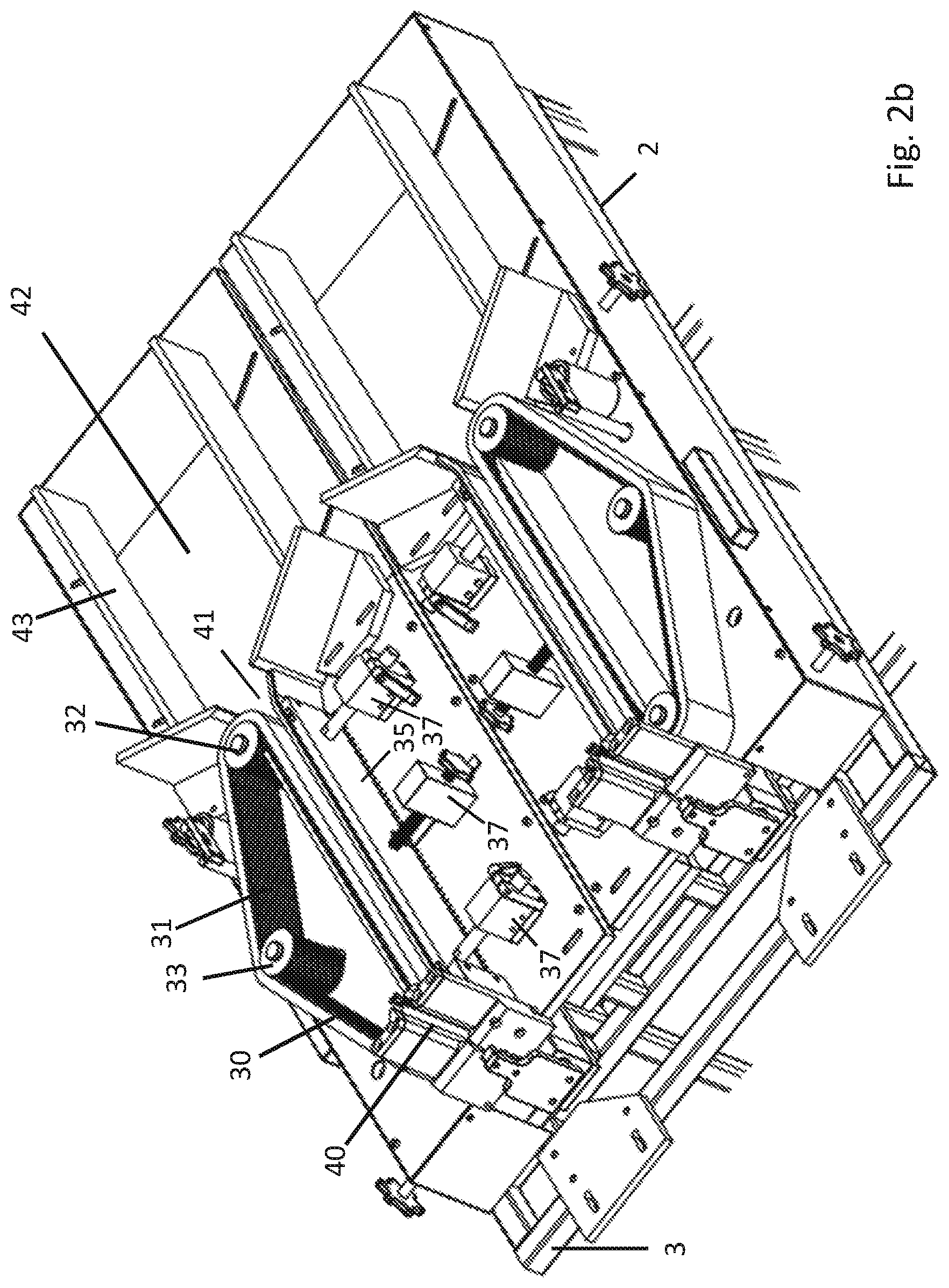 Patent US11779969 Figure 8 – Apparatus and process for processing of glass containers and process for manufacturing glass containers including such a processing