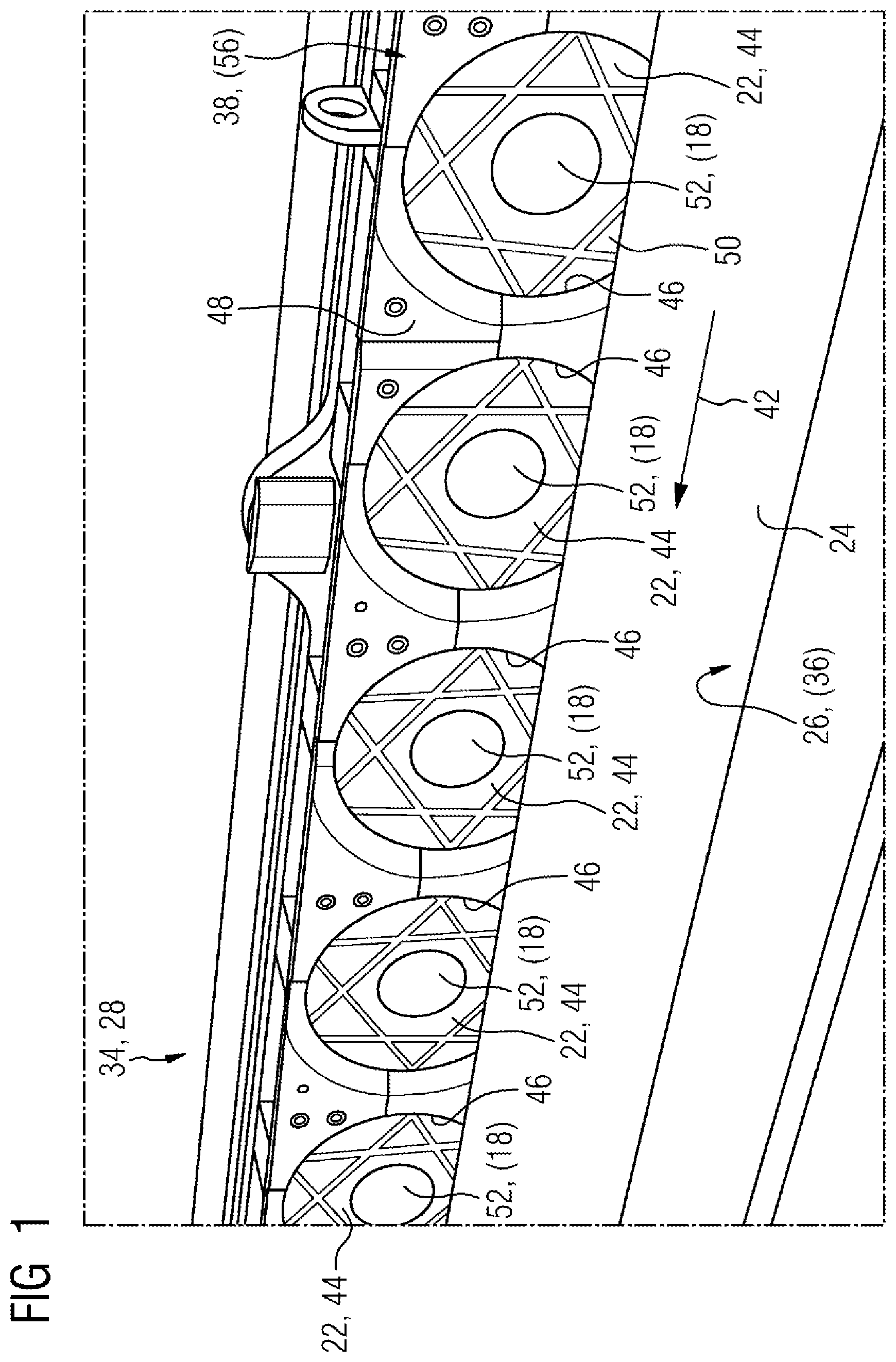 Patent US11779970 Figure 1 – Device comprising a housing and a rotary element mounted in the housing such that it can be rotated and axially shifted