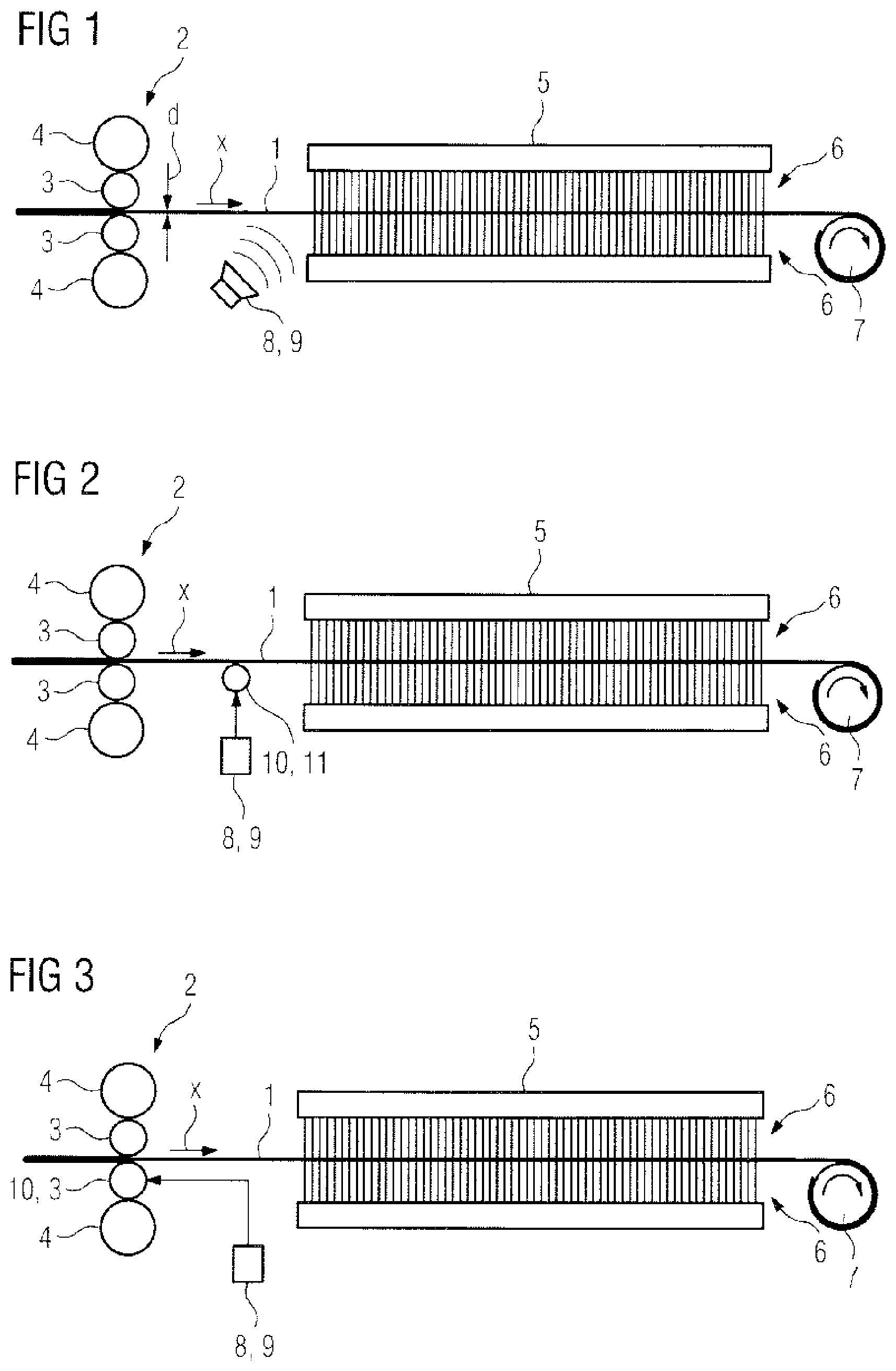 Patent US11779971 Figure 1 – Treatment of hot rolling stock made of metal