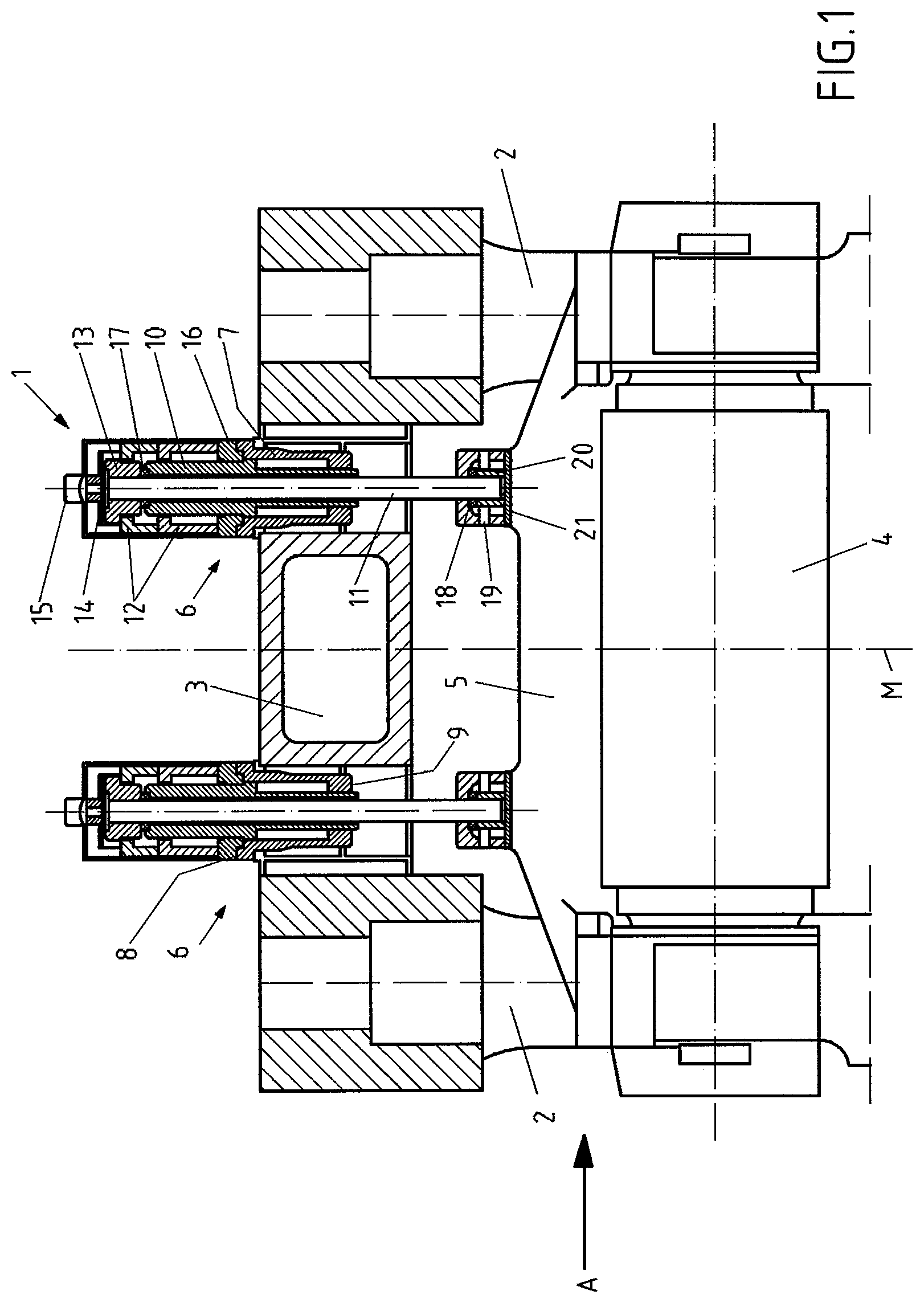 Patent US11779973 — Rolling mill for rolling metal products — Figure 1