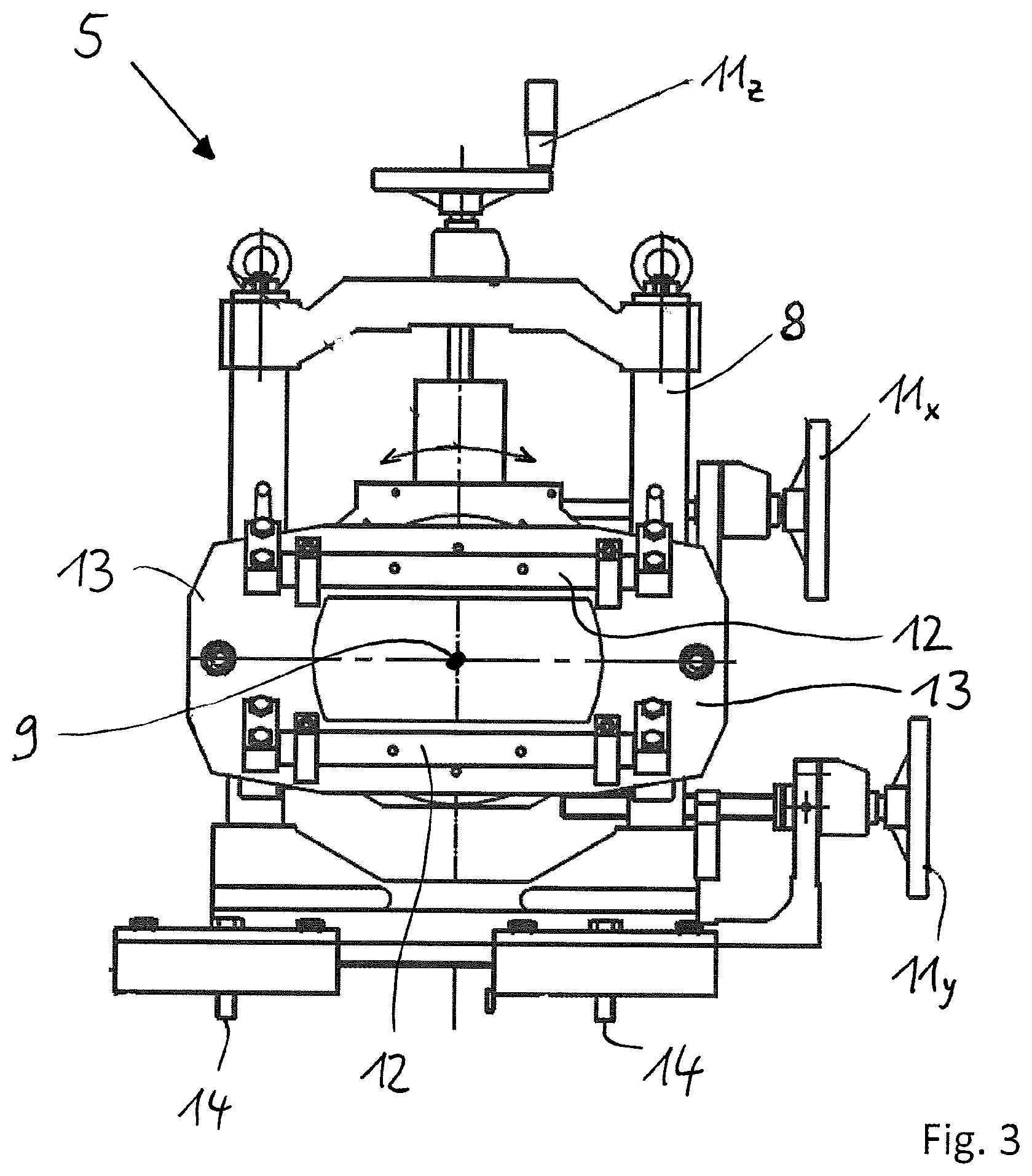 Patent US11779974 Figure 3 – Profile straightening apparatus for a profiling system