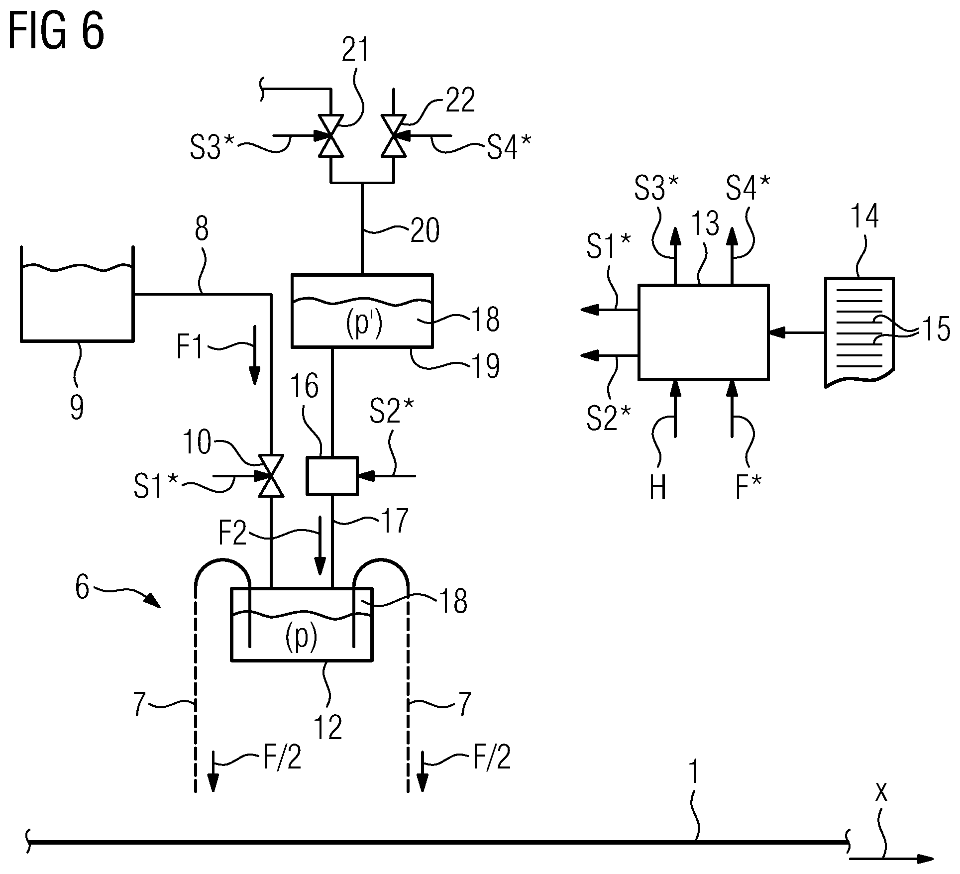 Patent US11779976 Figure 4 – Application devices for cooling sections, having a second connection