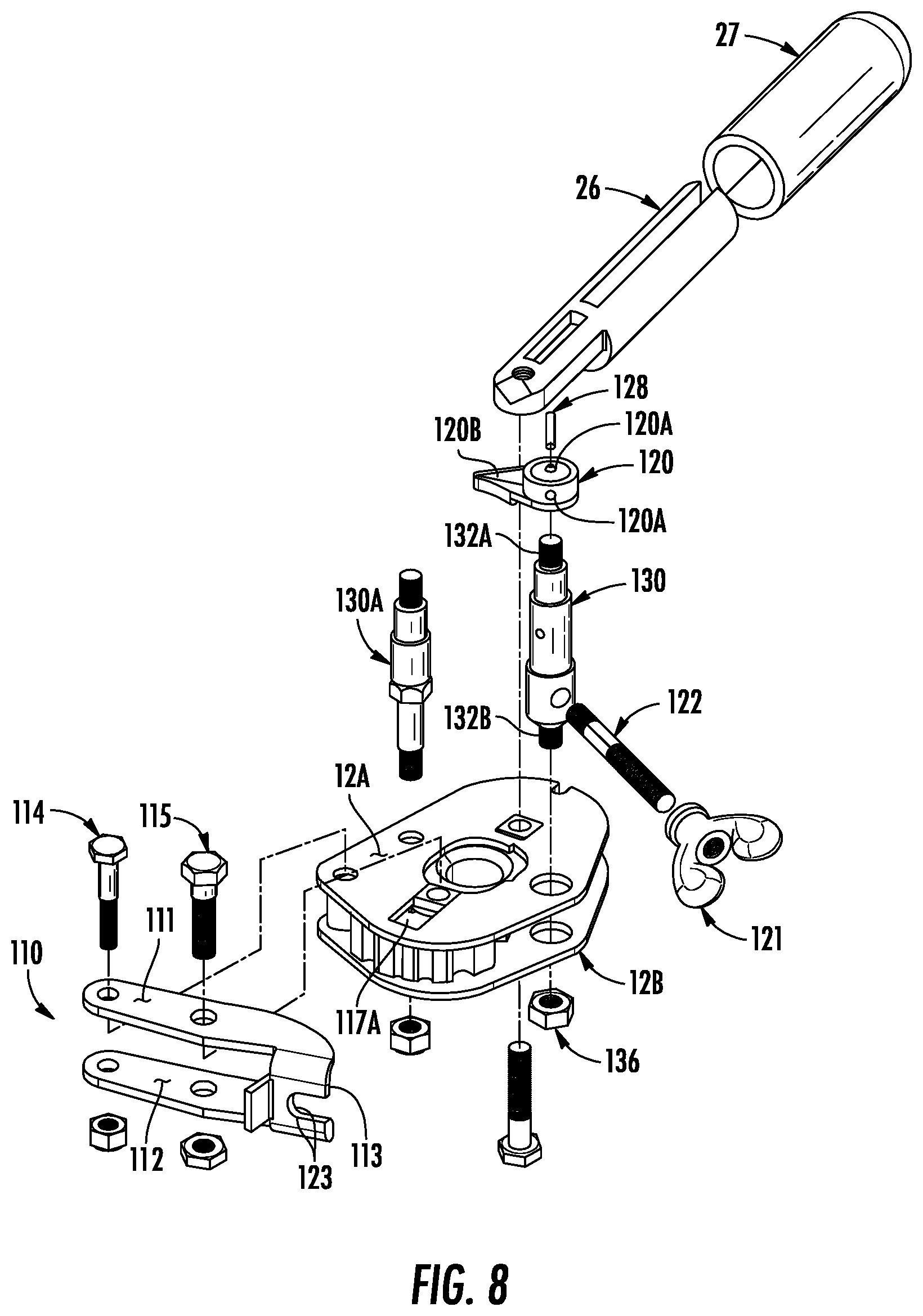Patent US11779991 Figure 8 – Flaring tool and method of flaring a tube or the like