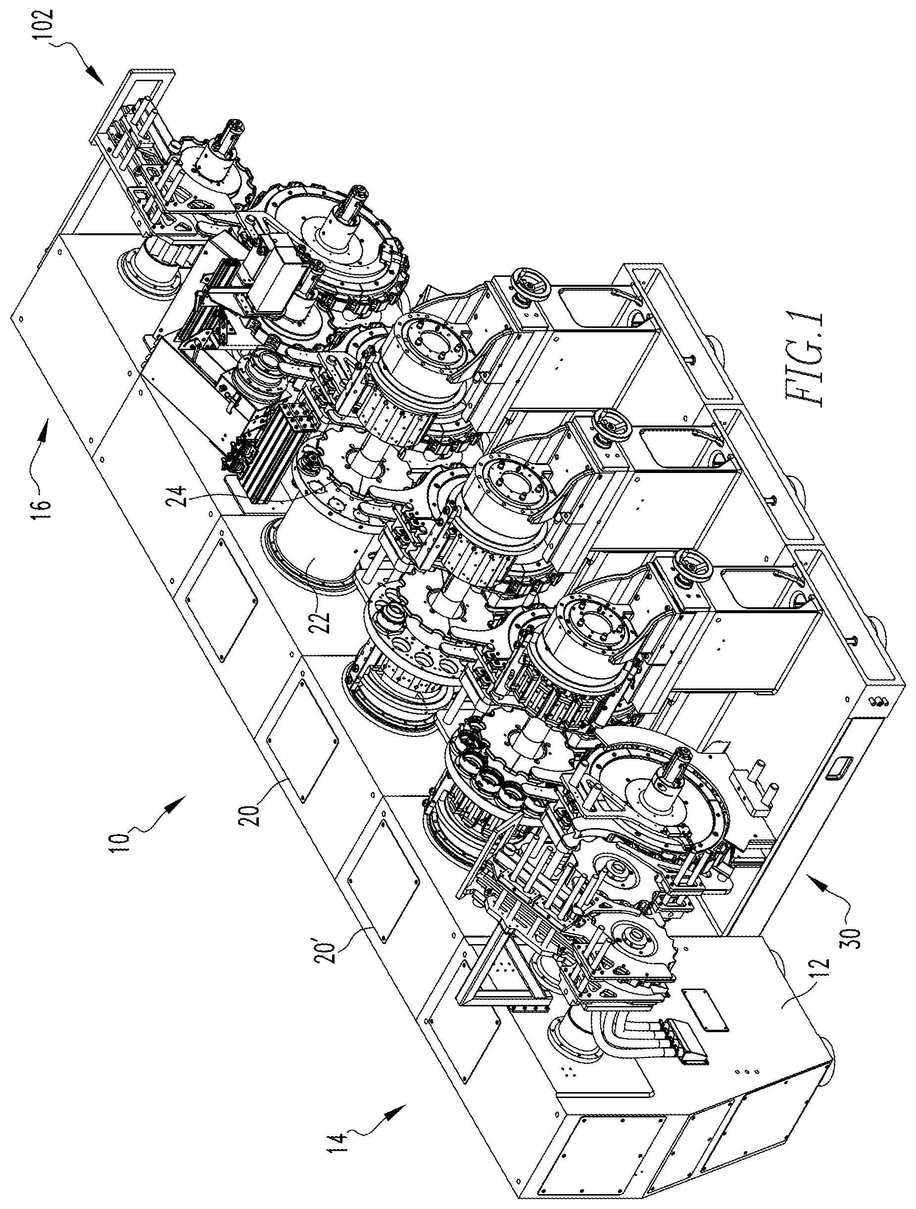 Patent US11779993 Figure 1 – Rotary manifold