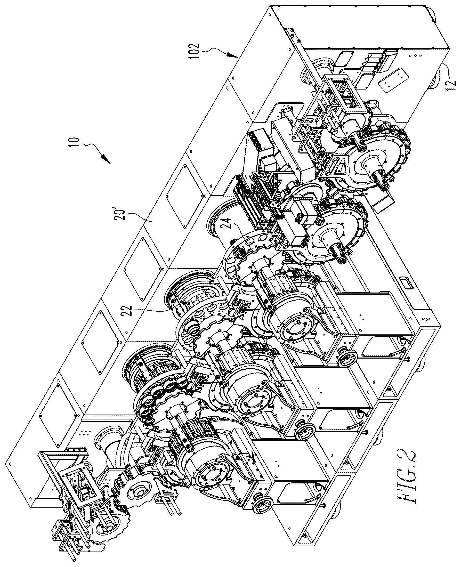 Patent US11779993 Figure 2 – Rotary manifold