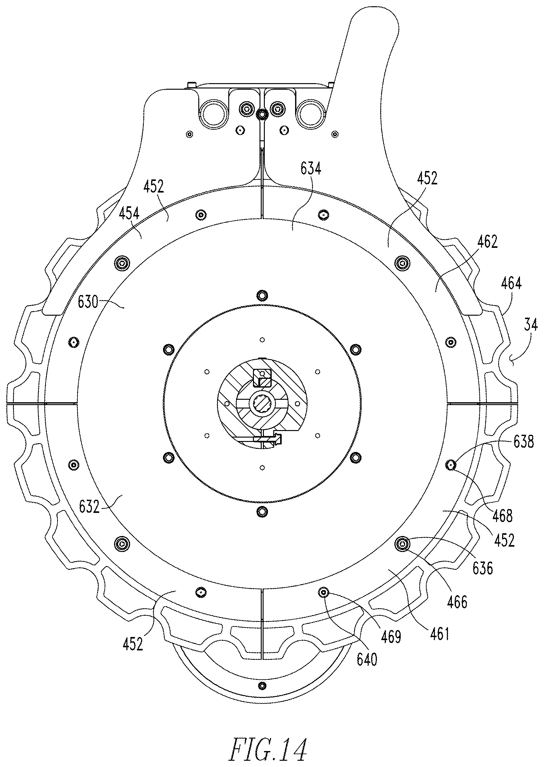 Patent US11779993 Figure 12 – Rotary manifold