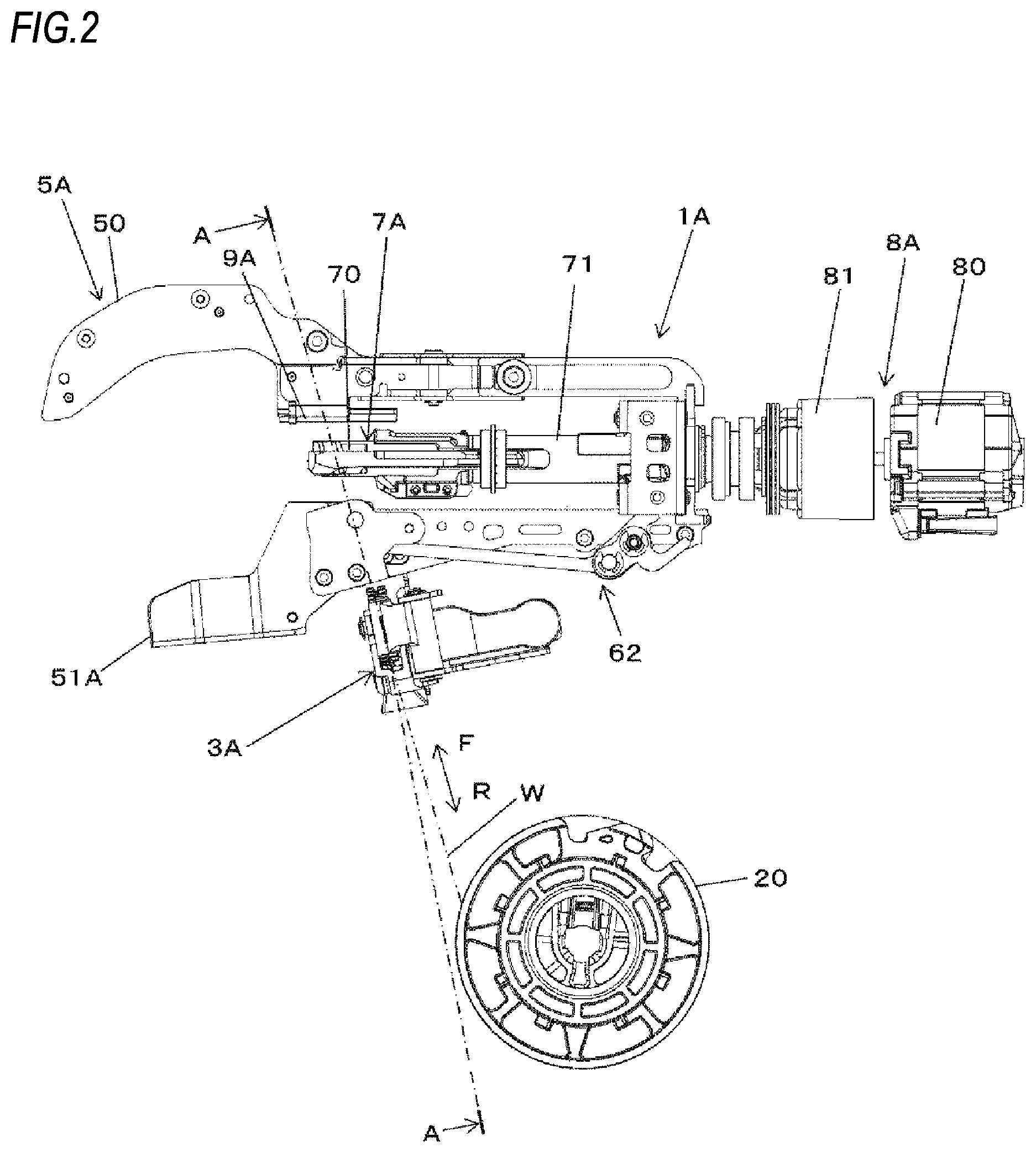 Patent US11779996 Figure 2 – Binding machine
