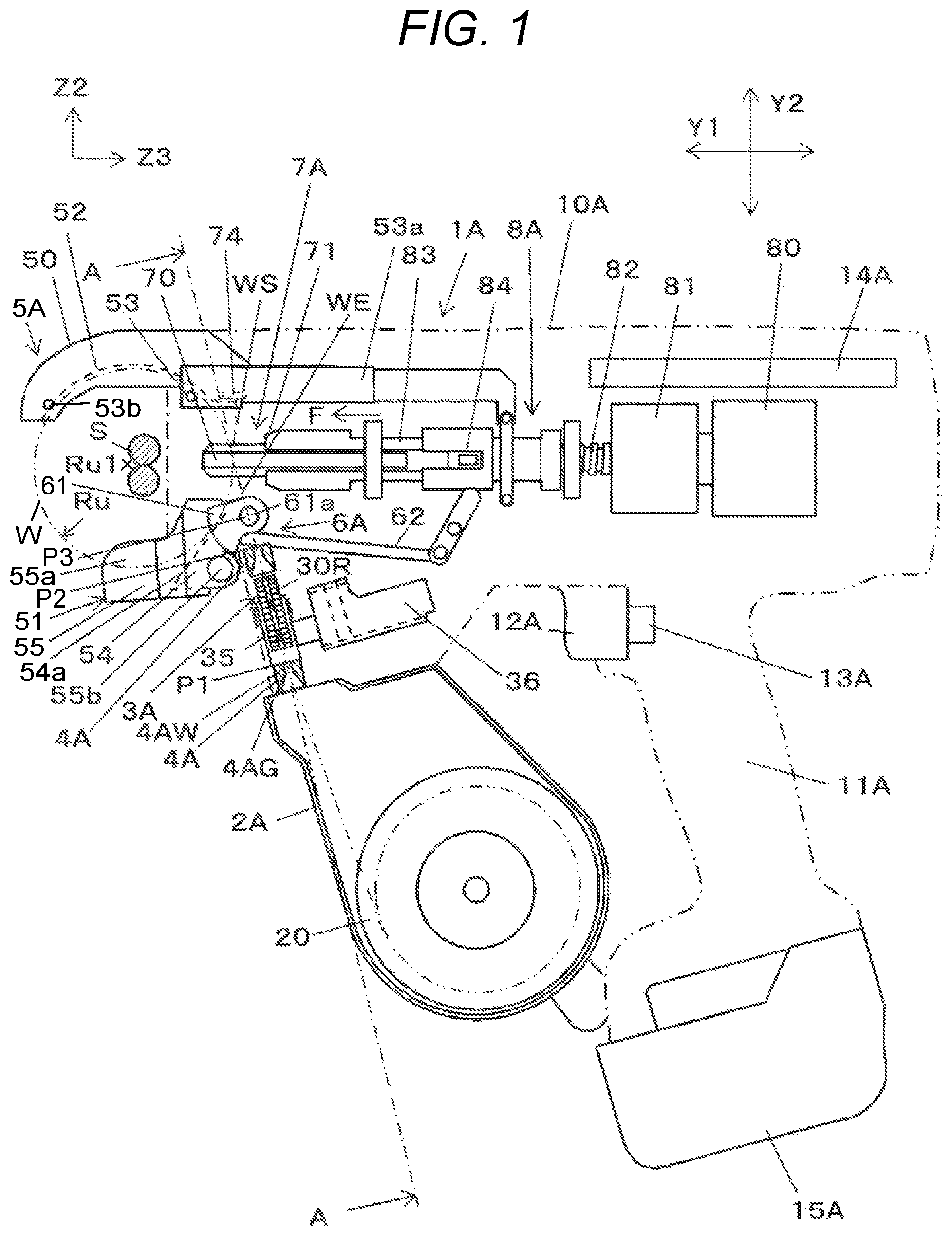 Patent US11779997 Figure 1 – Binding machine