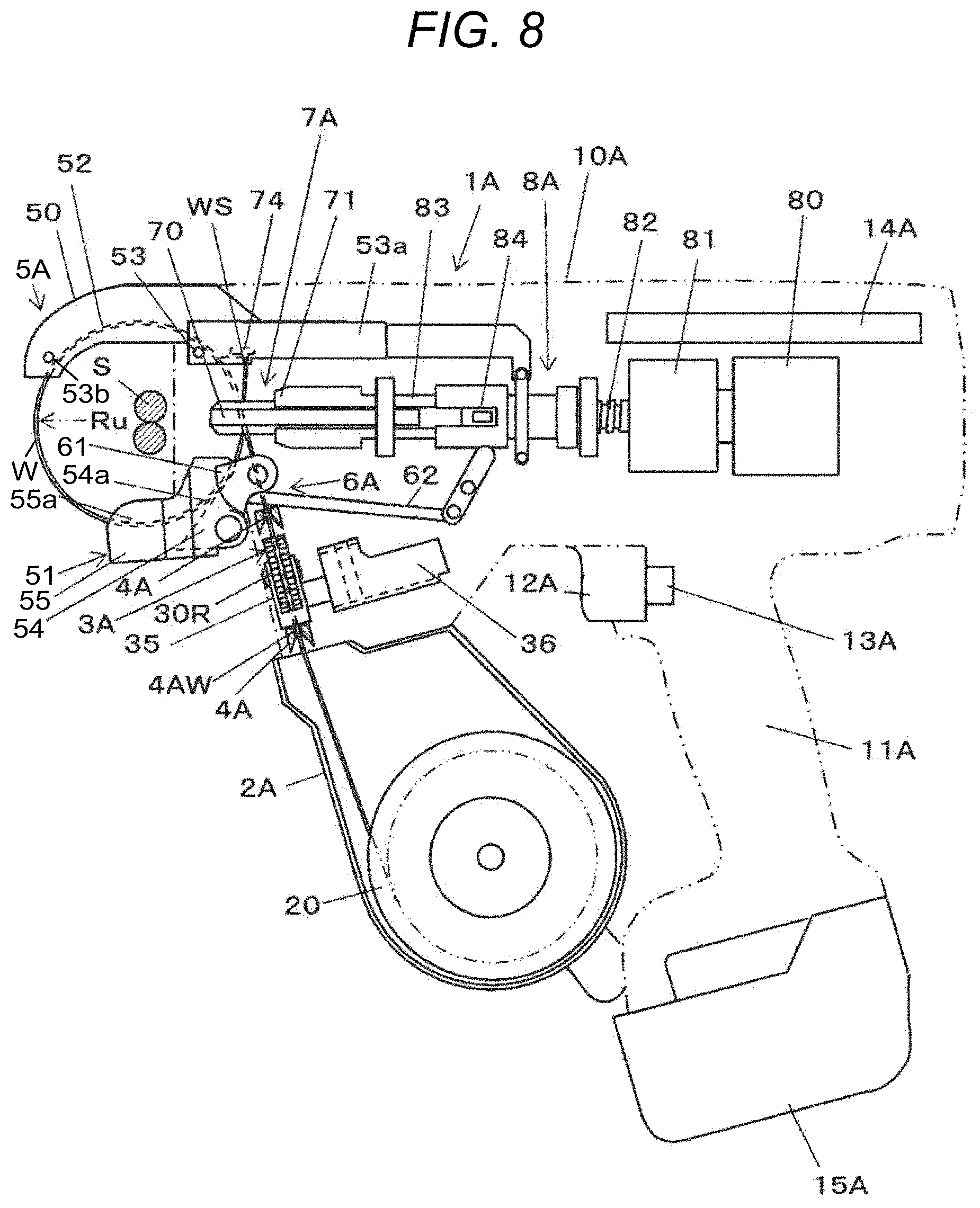 Patent US11779998 Figure 7 – Binding machine