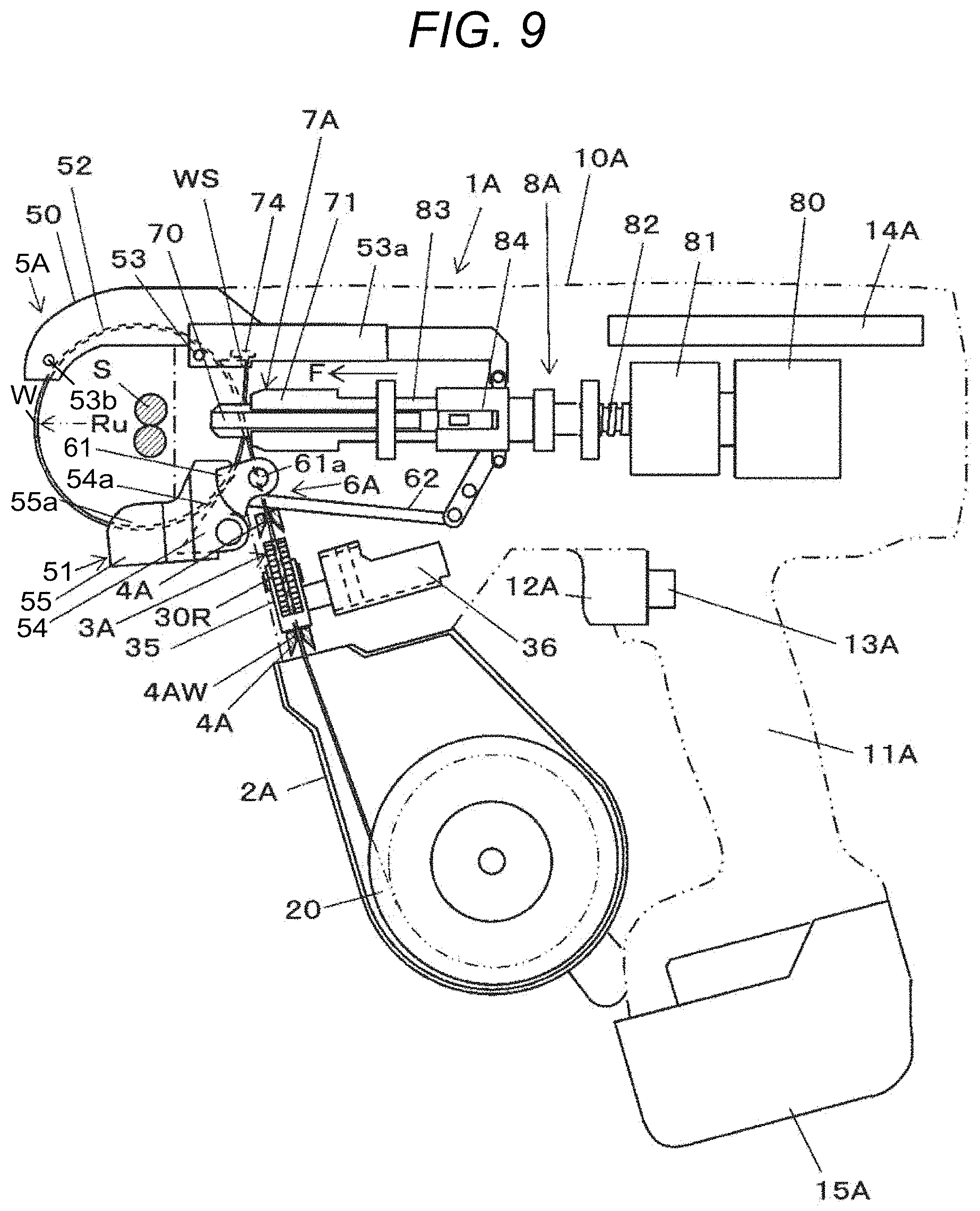 Patent US11779998 Figure 8 – Binding machine