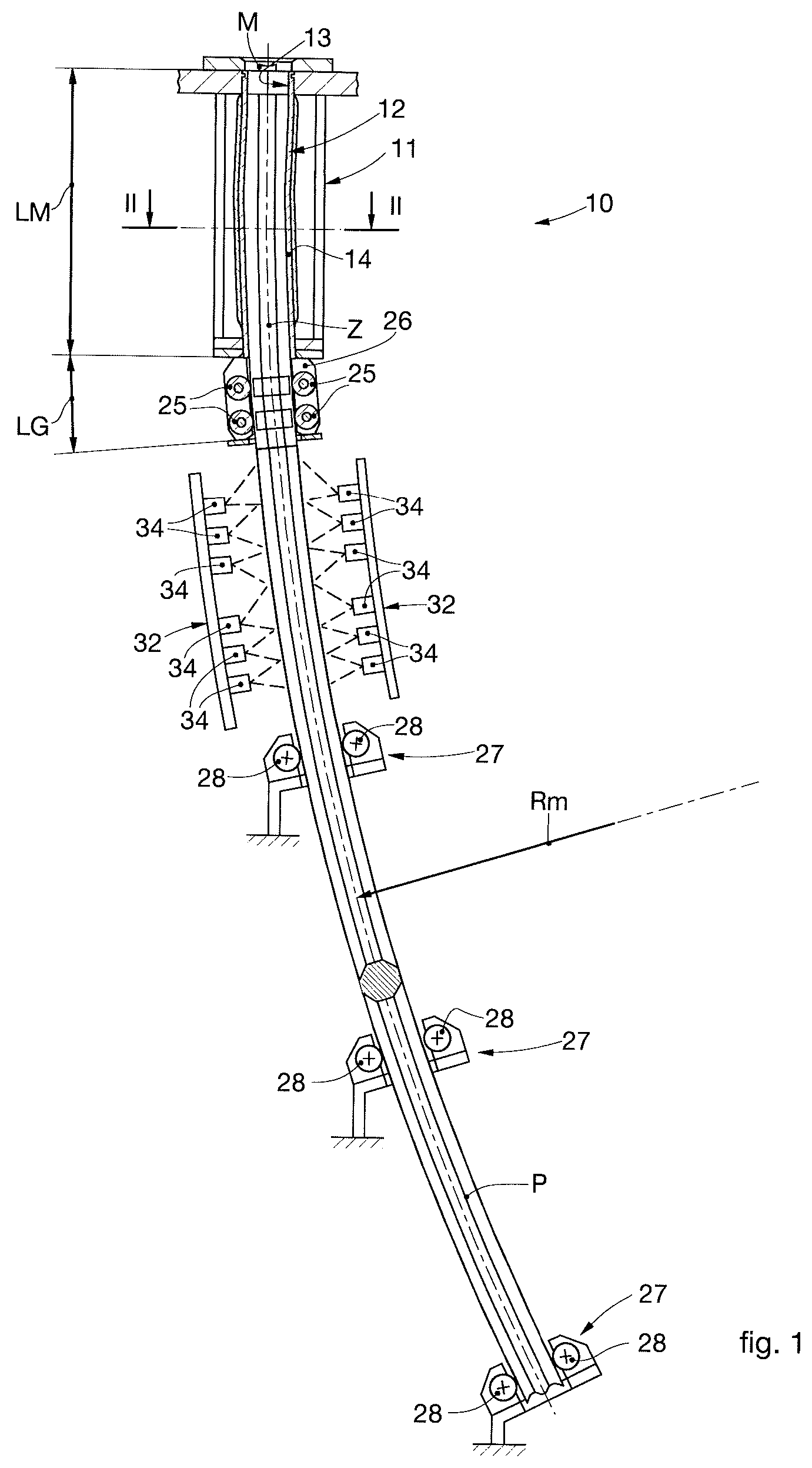 Patent US11780001 Figure 1 – Crystallizer for the continuous casting of a metal product, and corresponding casting method