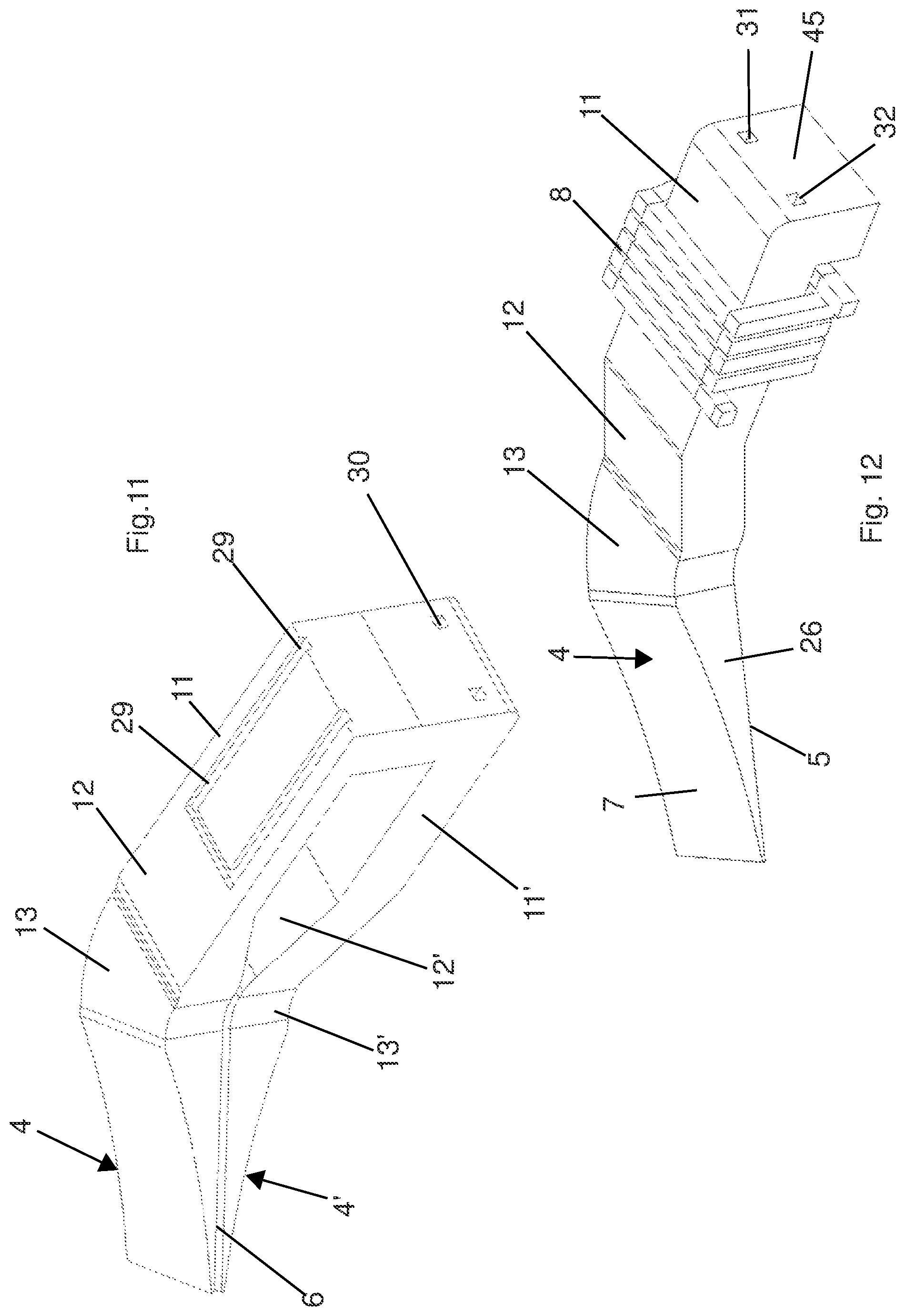 Patent US11780002 Figure 5 – Electromagnetic device for laterally containing liquid metal in a casting of metal products