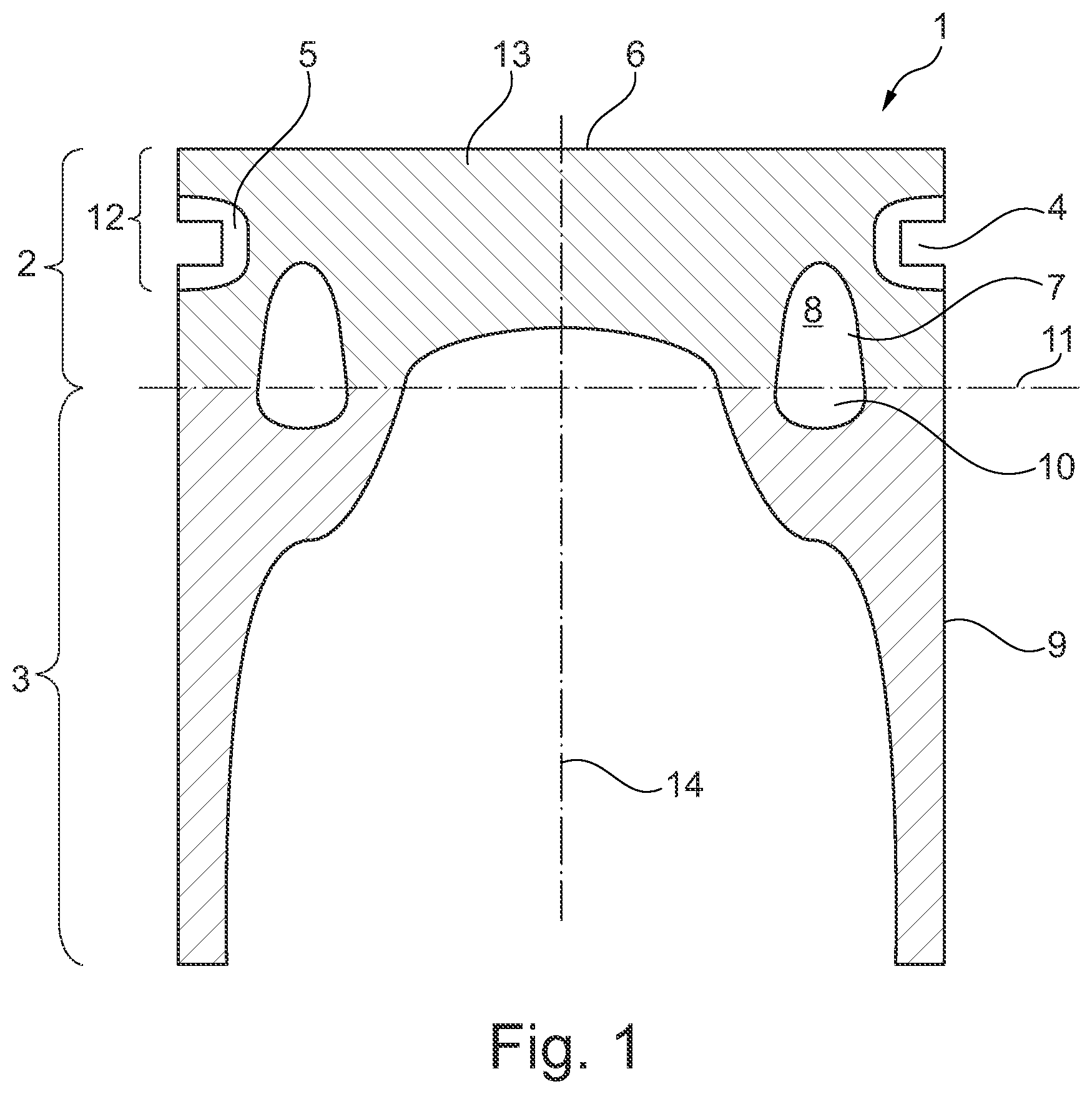 Patent US11780009 Figure 1 – Method for producing a piston