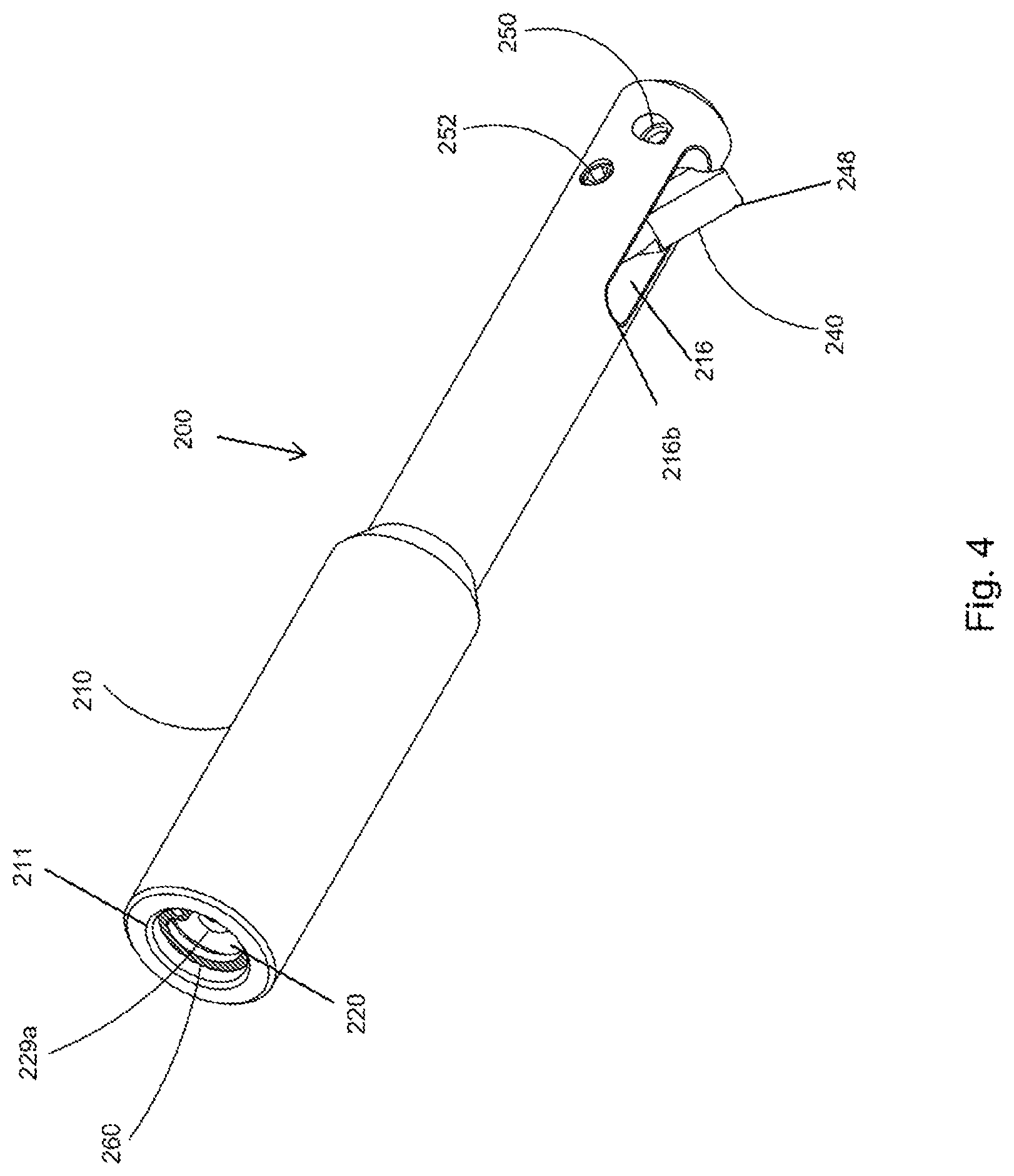 Patent US11780015 Figure 4 – Machining tool with deployable blade