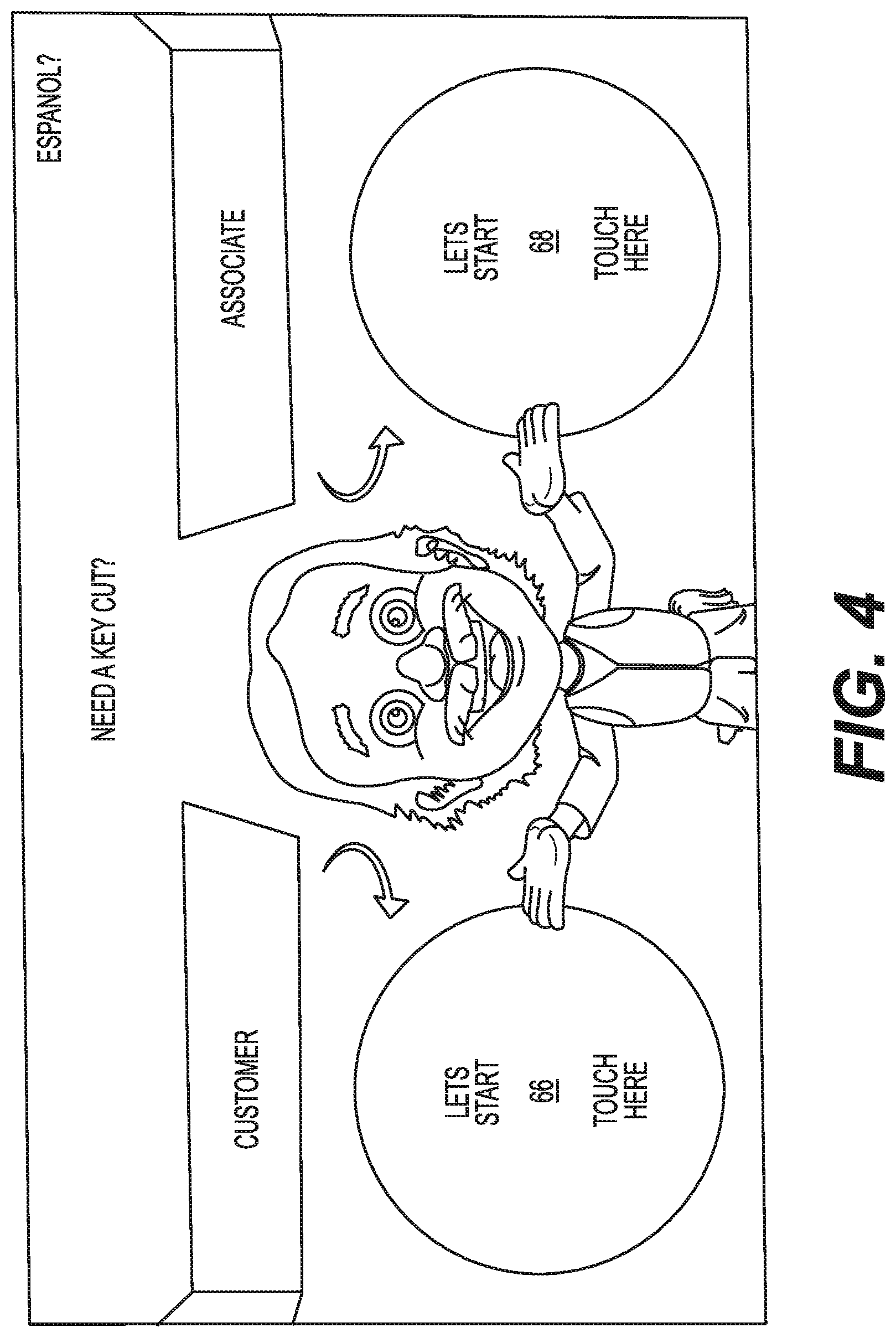 Patent US11780017 Figure 4 – Key duplication machine having user-based functionality