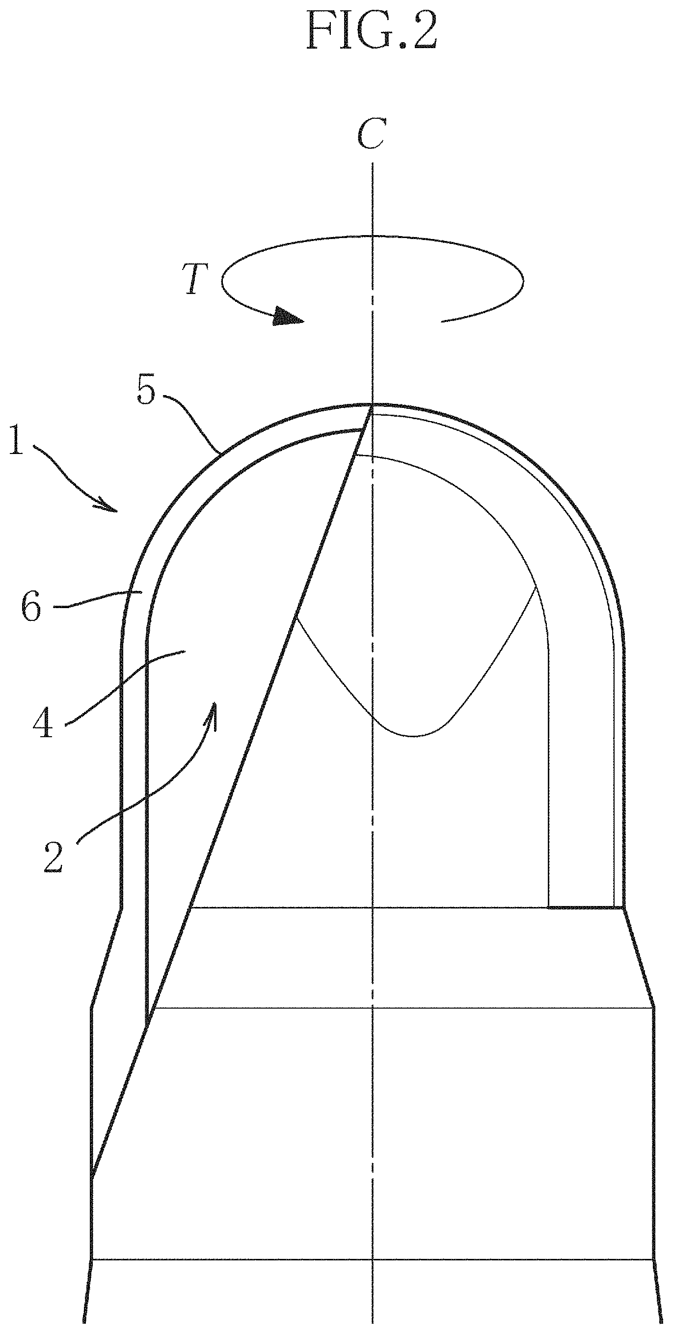 Patent US11780018 Figure 2 – Rotary cutting tool