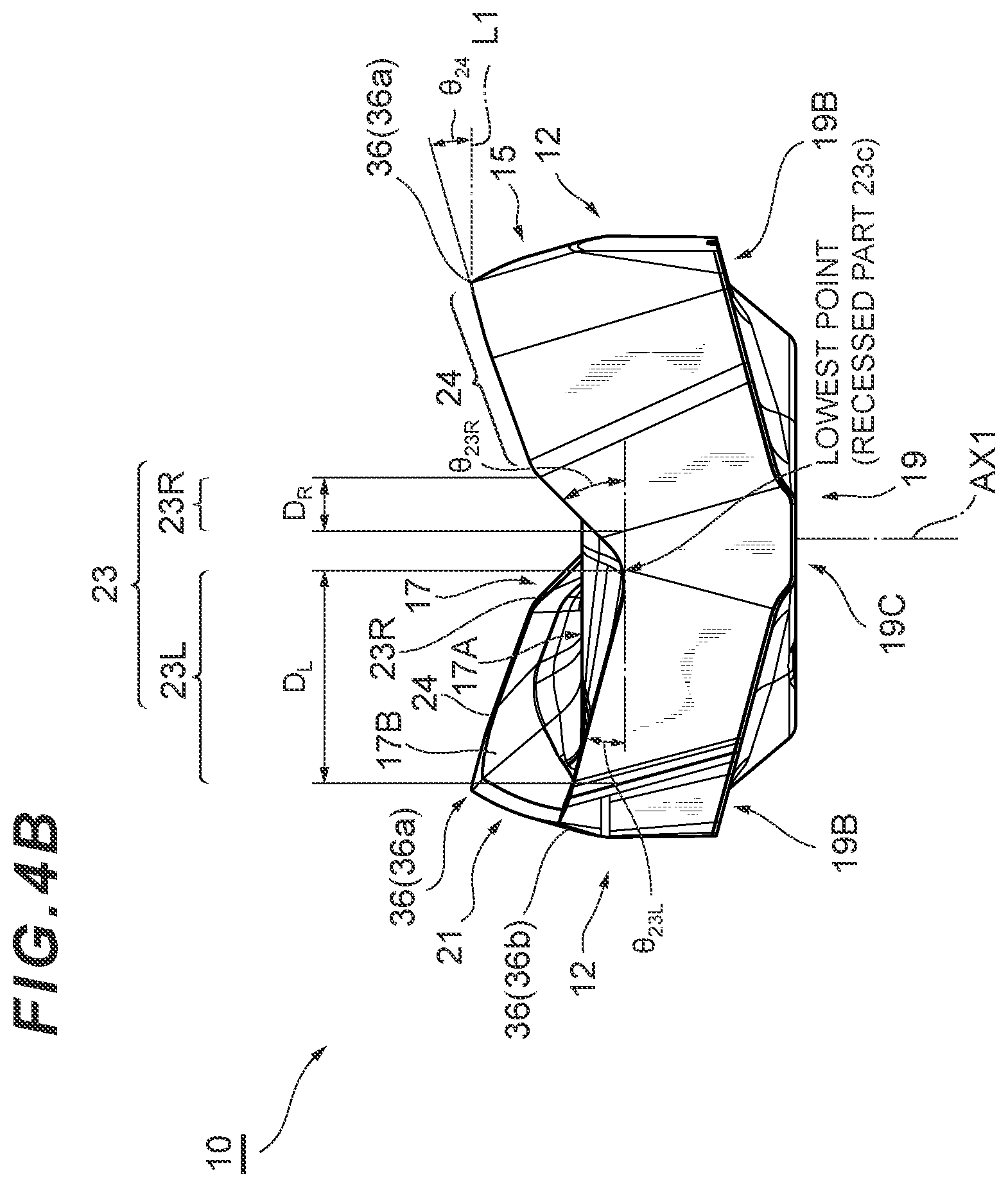 Patent US11780019 Figure 5 – Cutting insert and cutting tool including same
