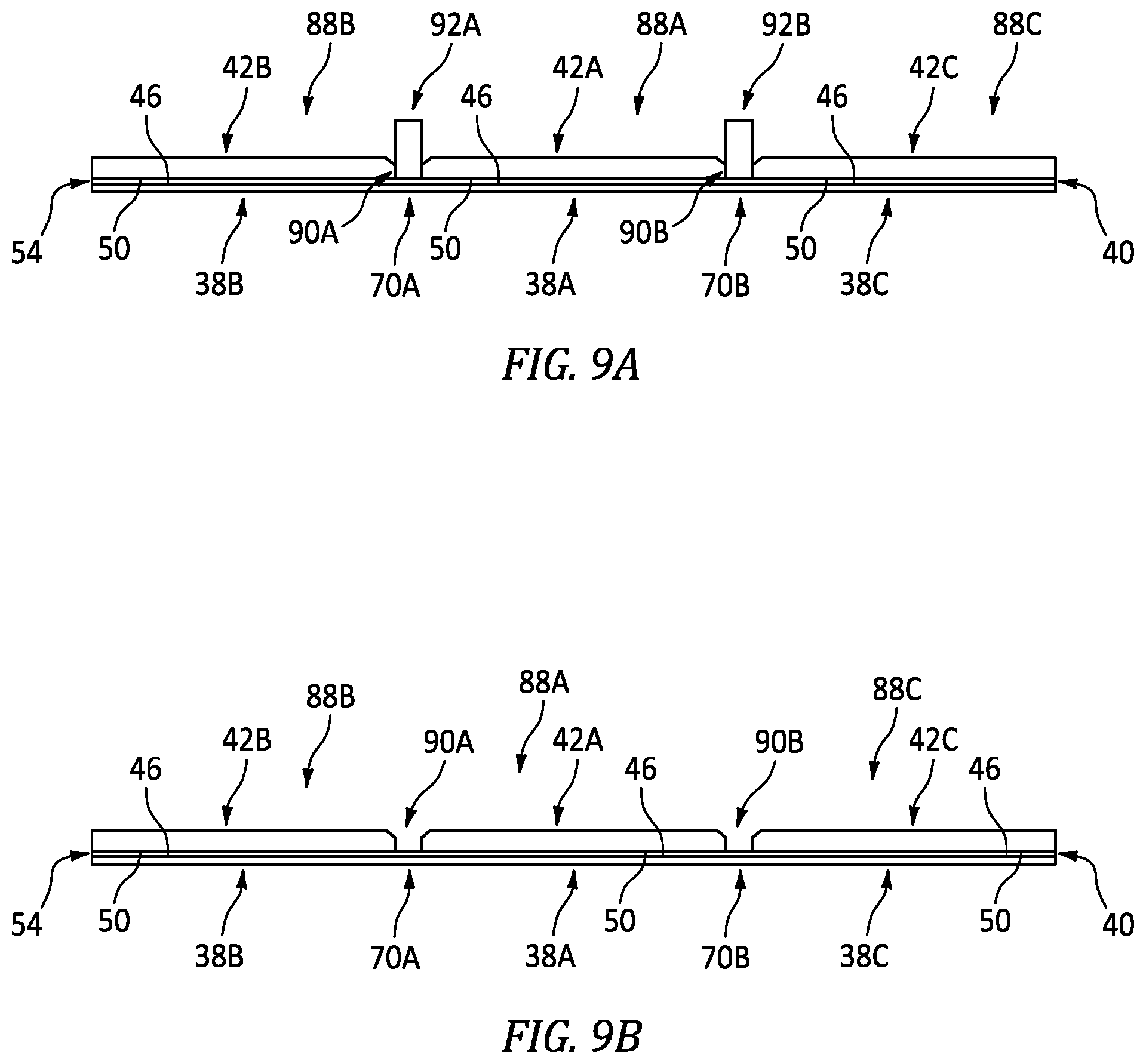 Patent US11780021 Figure 7 – Component with structured panel(s) and methods for forming the component