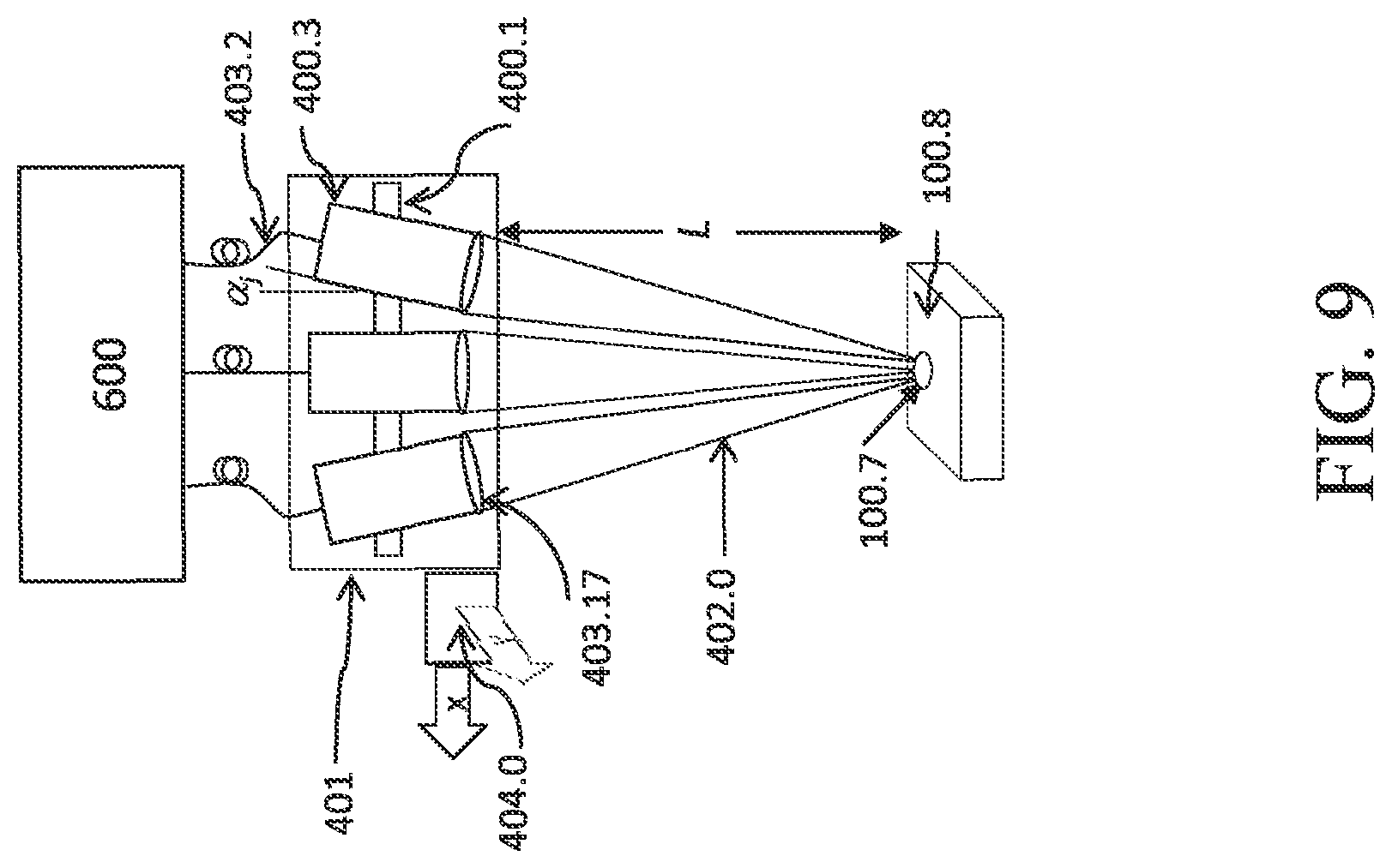 Patent US11780030 Figure 9 – Additive manufacture in metals with a fiber array laser source and adaptive multi-beam shaping