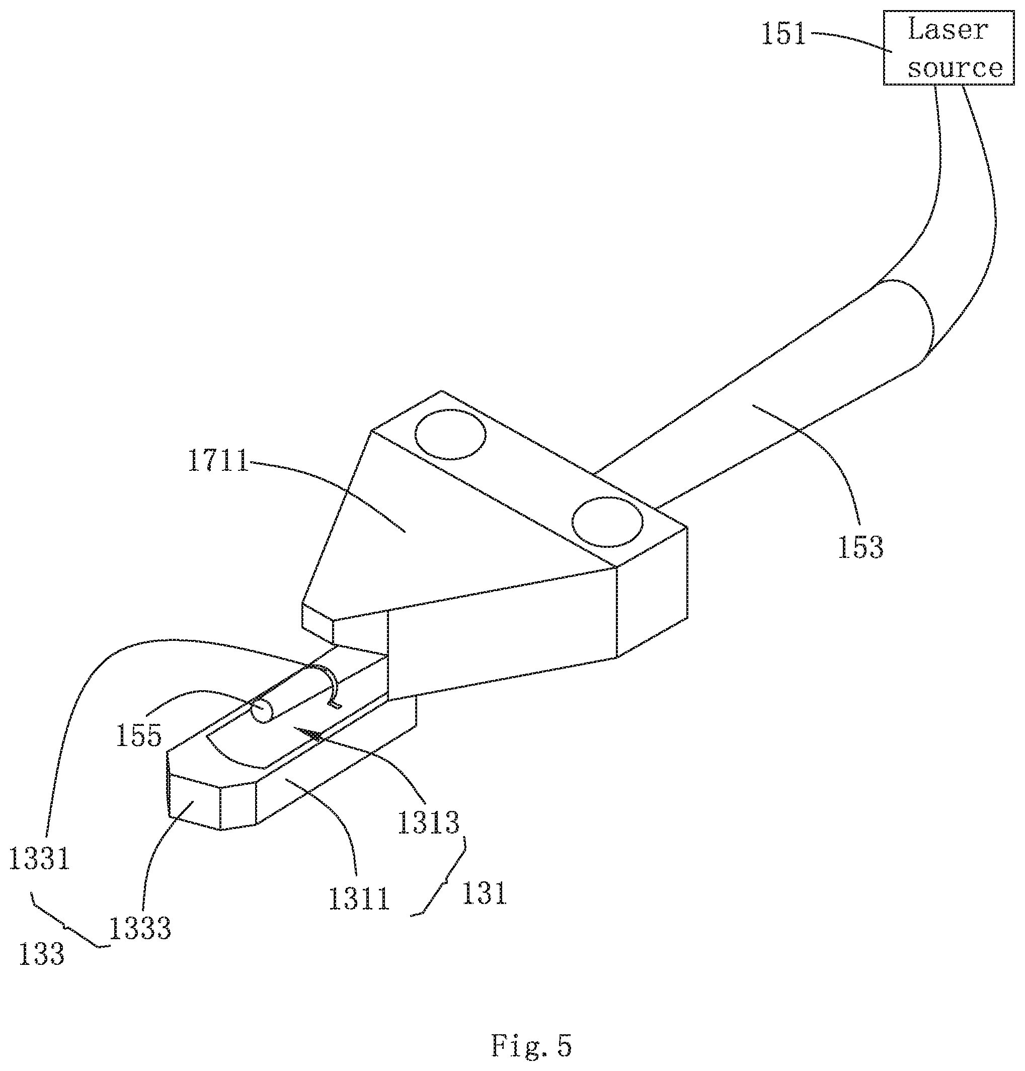 Patent US11780036 Figure 5 – Laser assisted micromachining system and temperature control method using same