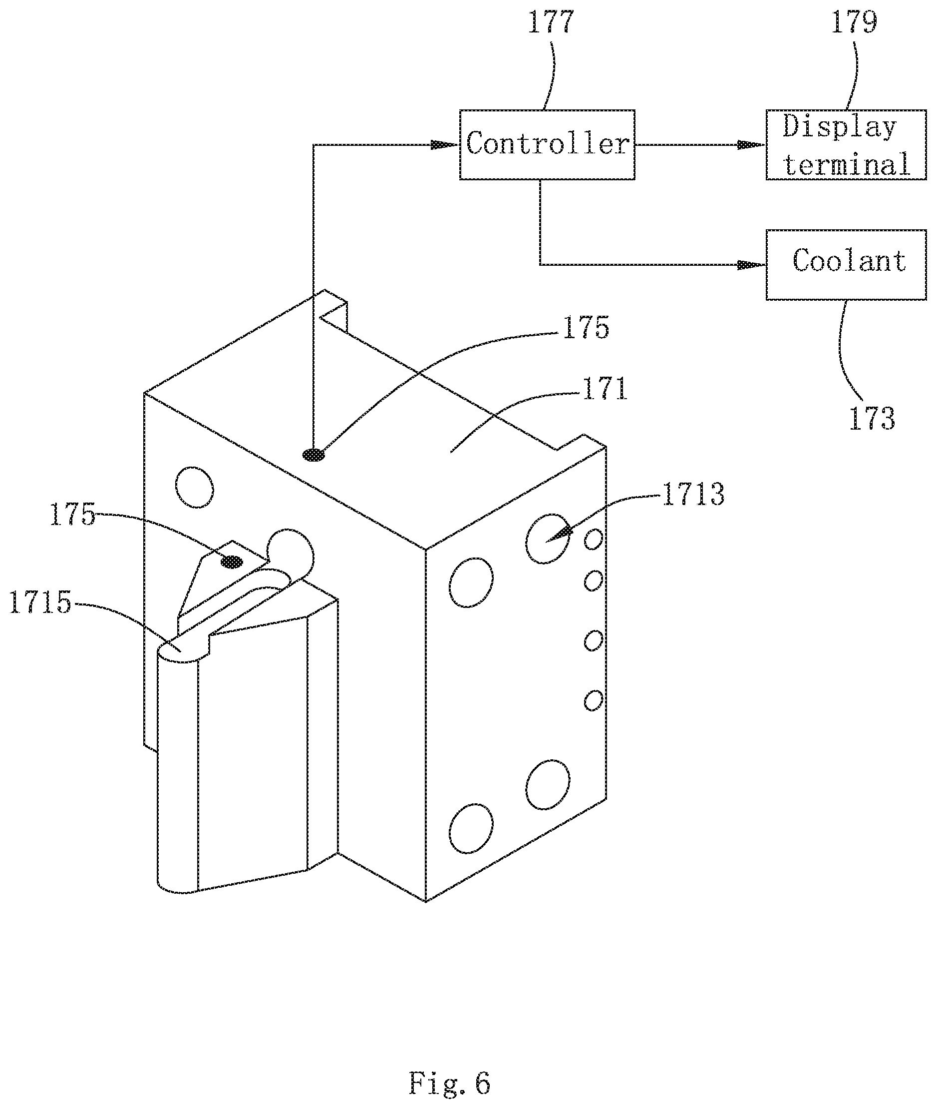 Patent US11780036 Figure 6 – Laser assisted micromachining system and temperature control method using same