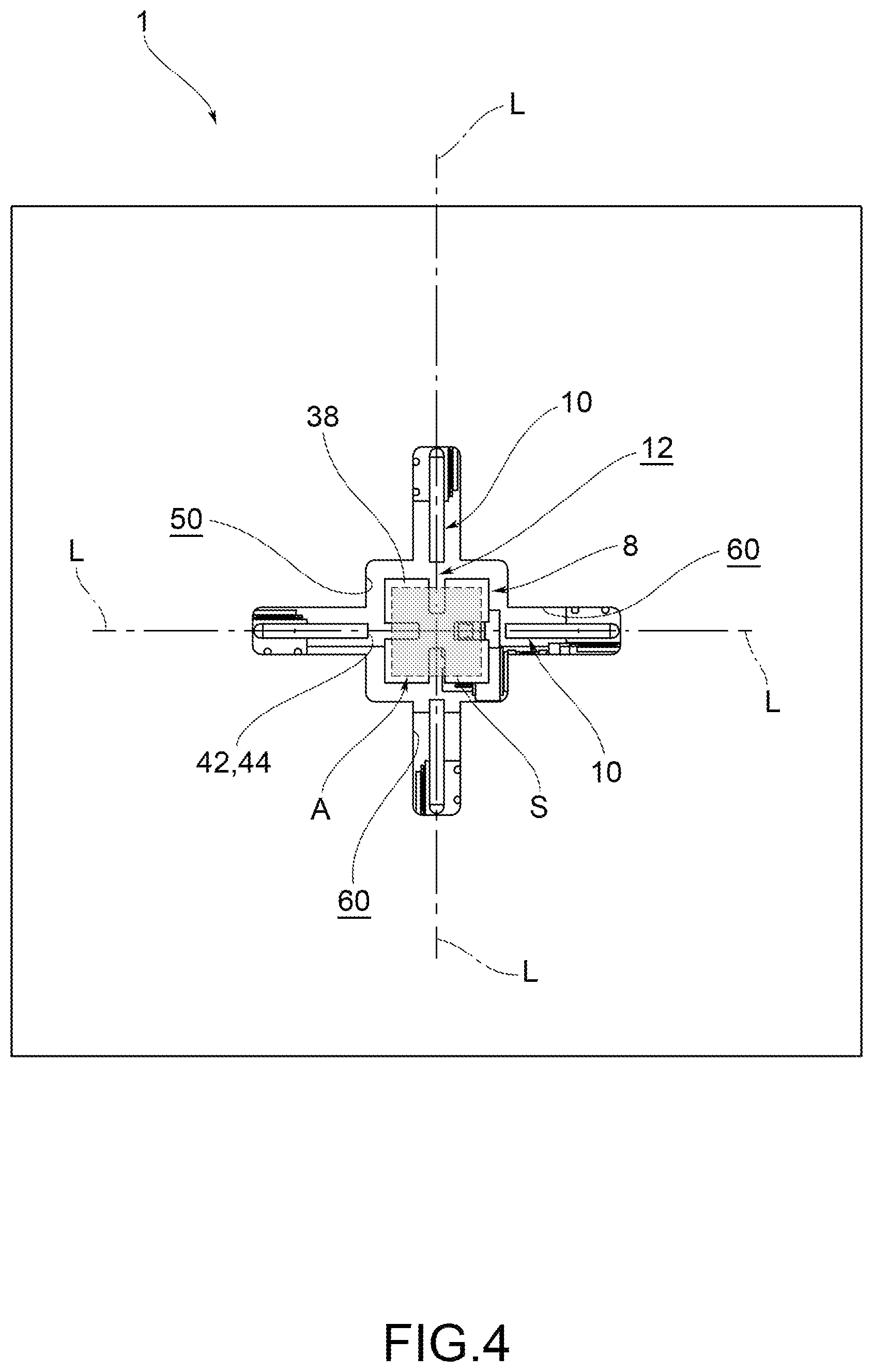 Patent US11780037 Figure 4 – Gripping machine for articles