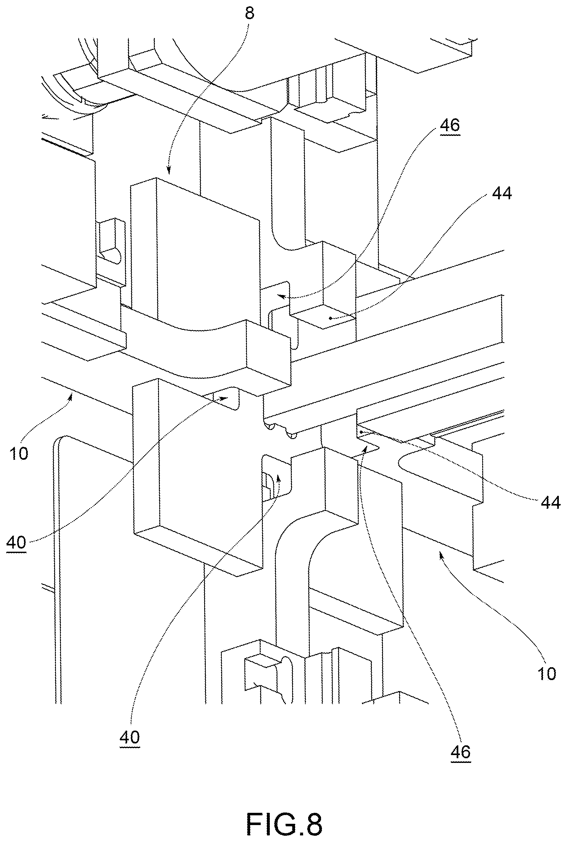Patent US11780037 Figure 8 – Gripping machine for articles